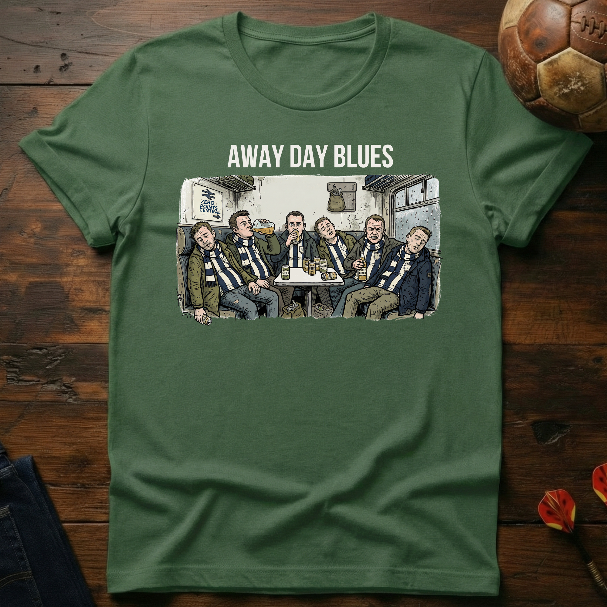 Away Day Blues T-Shirt