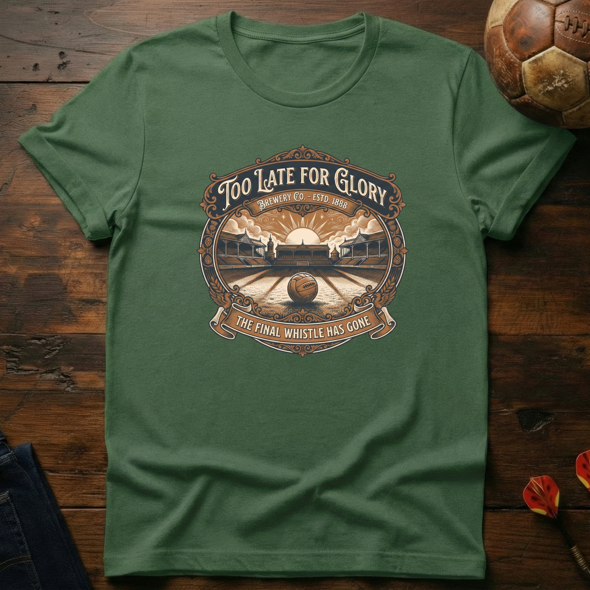 Too Late For Glory Heritage T-Shirt