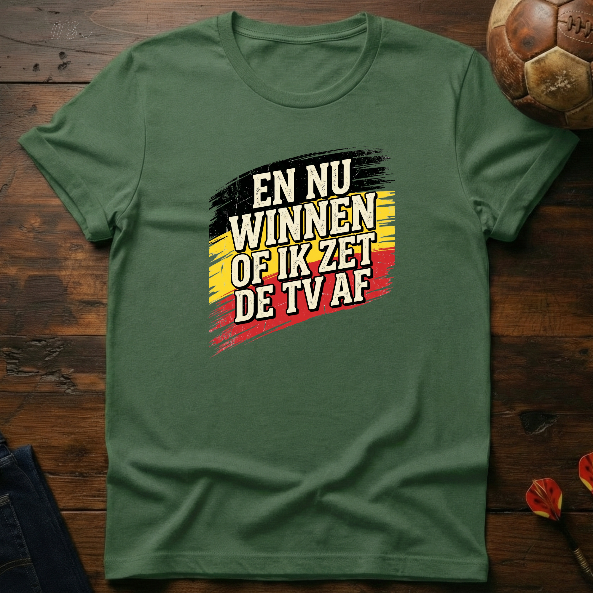 Winnen of tv af T-Shirt
