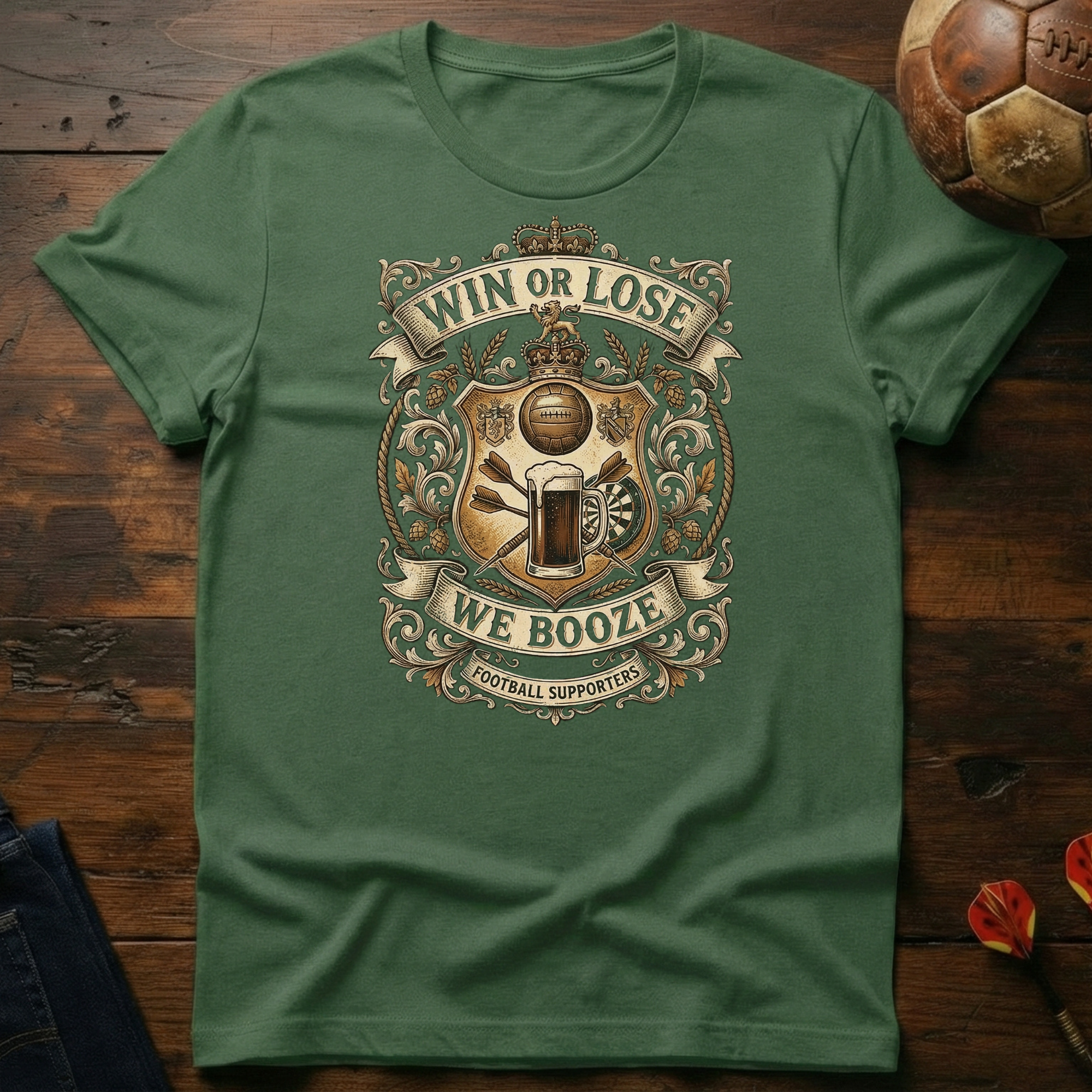 Win Or Lose We Booze T-Shirt