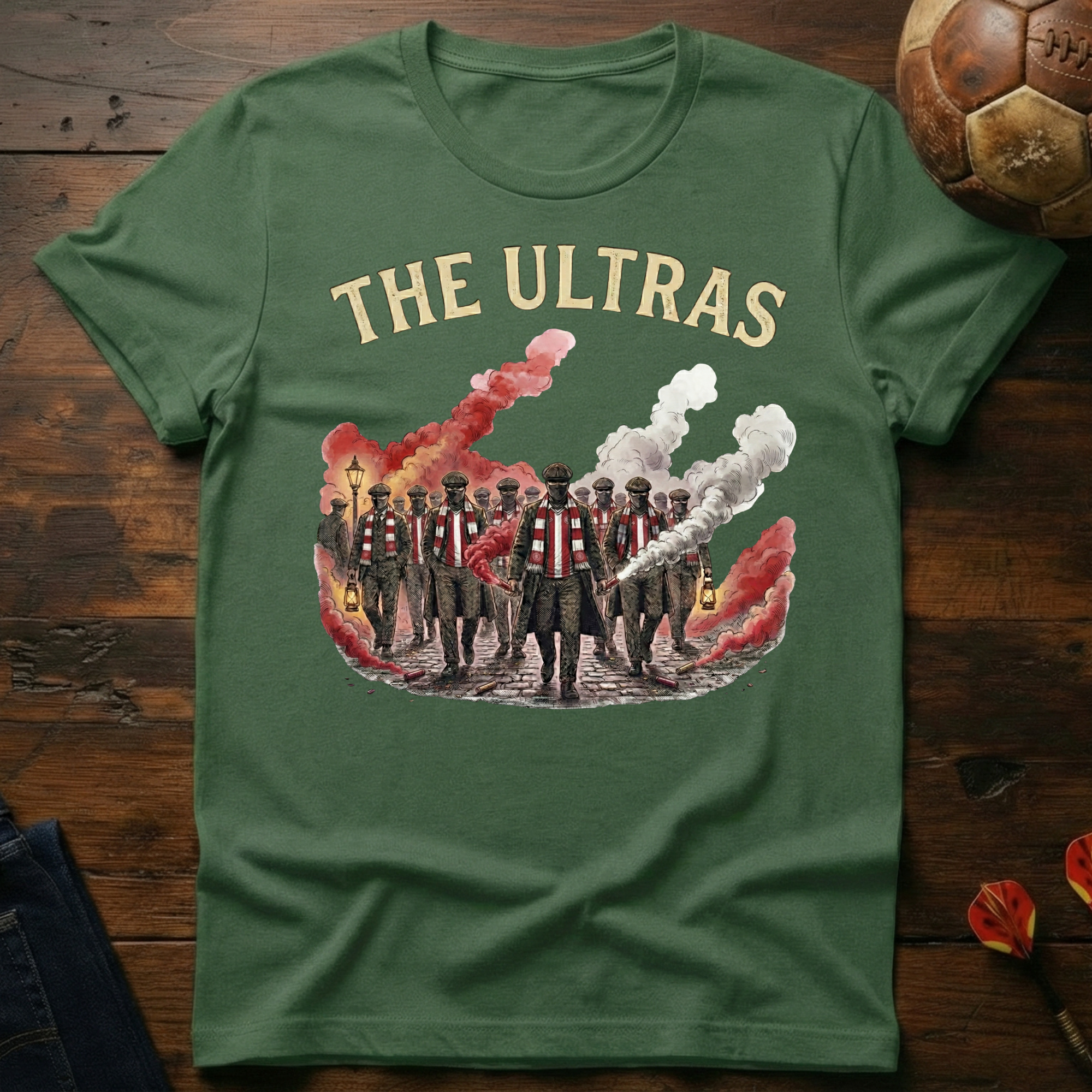 The Ultras - Red/White T-Shirt