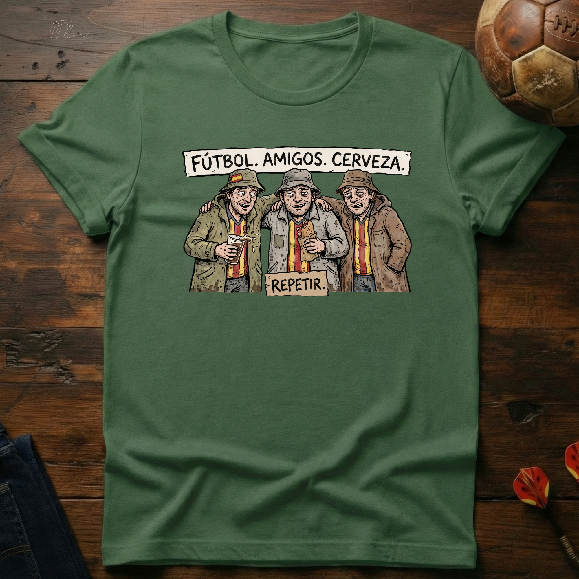 Futbol, Amigos, Cerveza T-Shirt