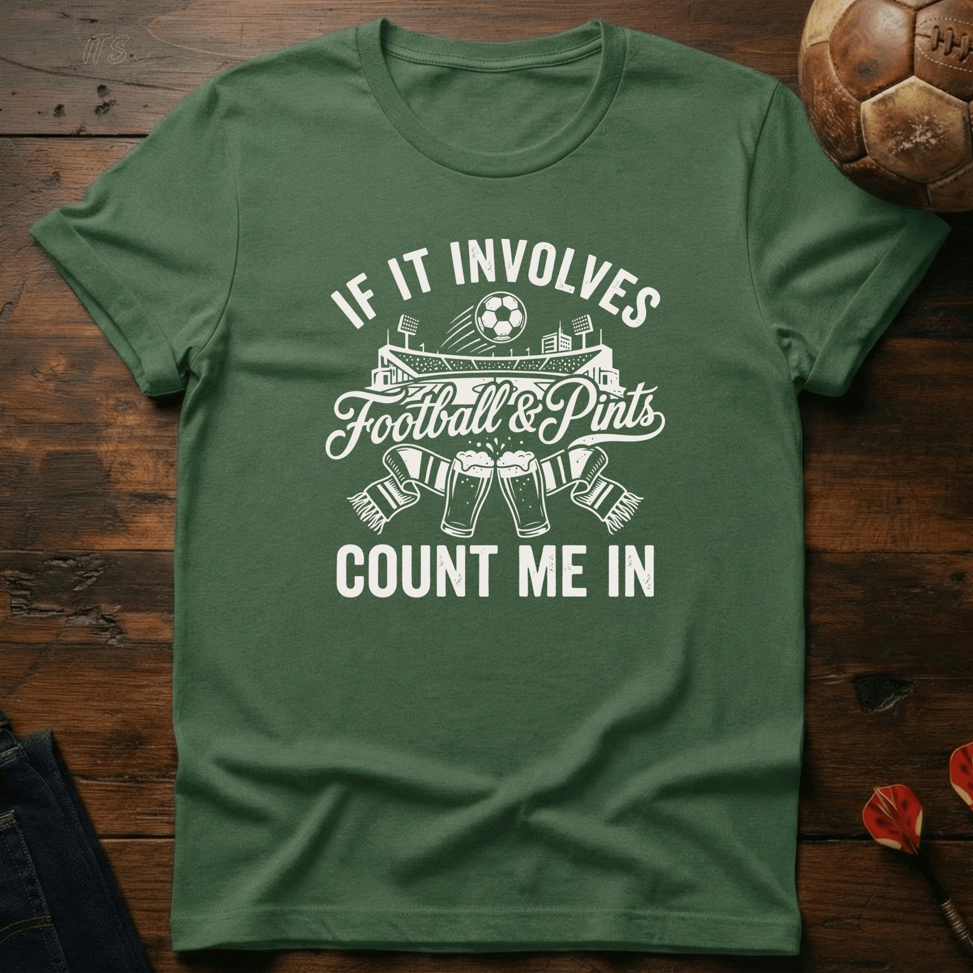 If it Involves Football & Pints T-Shirt