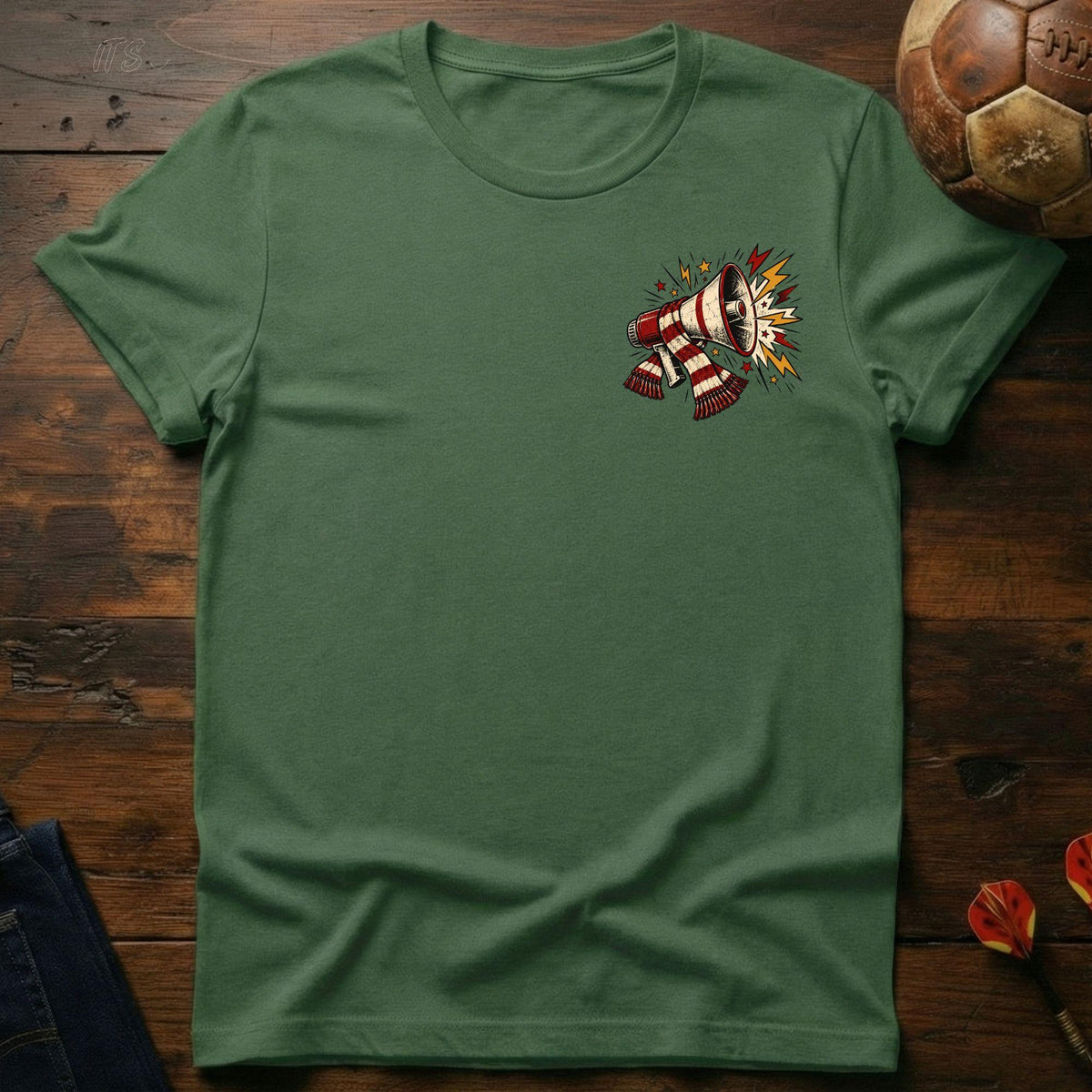 Megaphone Badge T-Shirt