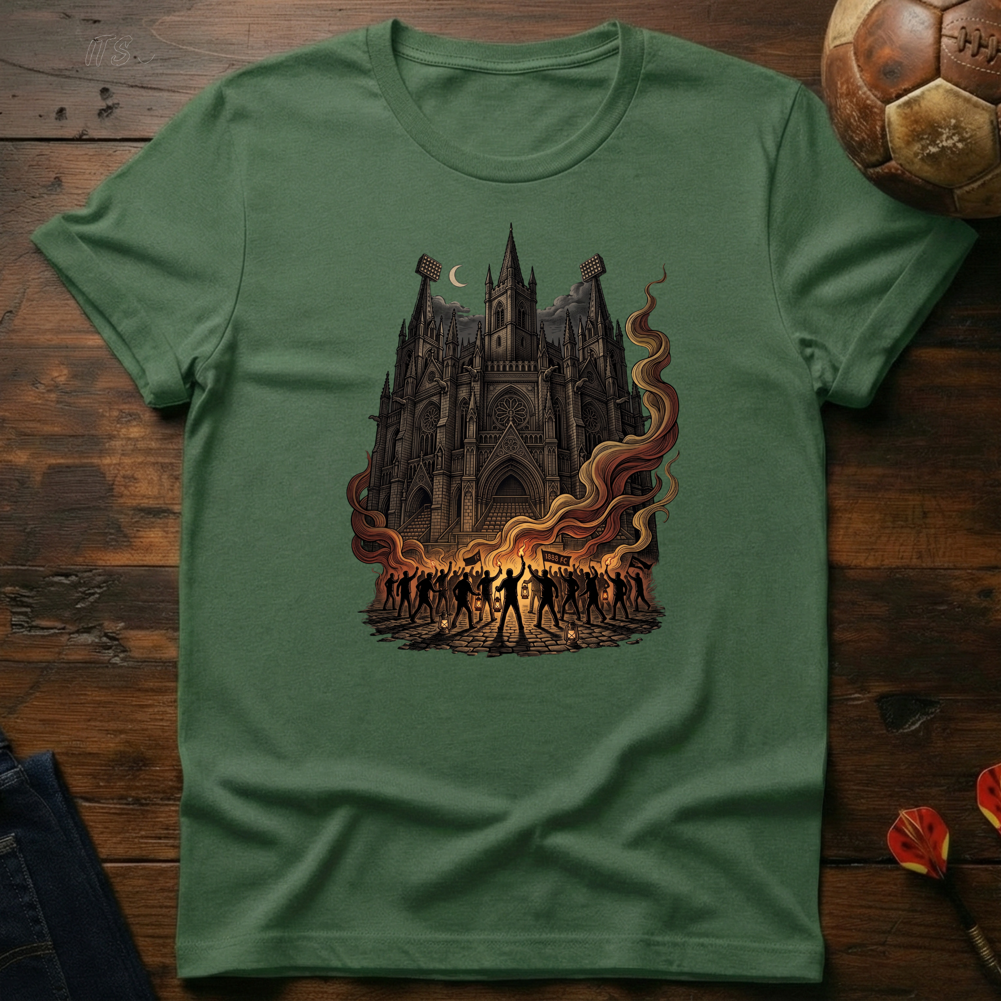 Gothic Football Stadium T-Shirt