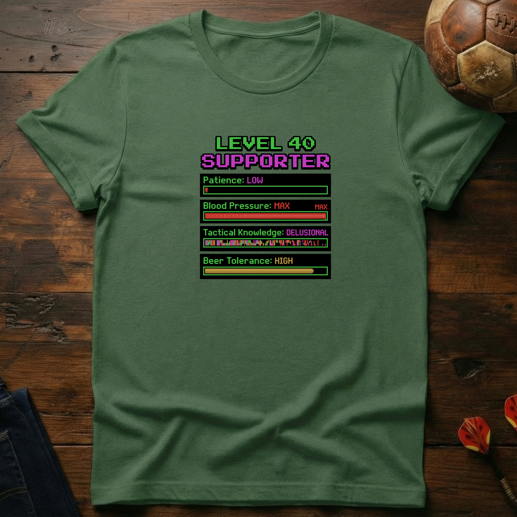 Lvl 40 Supporter T-Shirt
