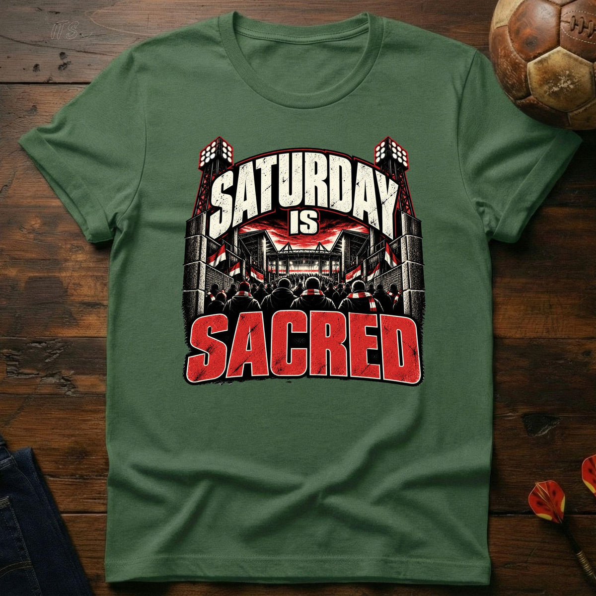 Sacred Saturday Red T-Shirt
