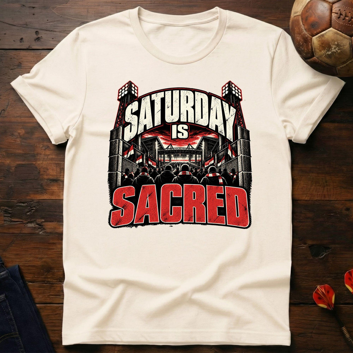 Sacred Saturday Red T-Shirt