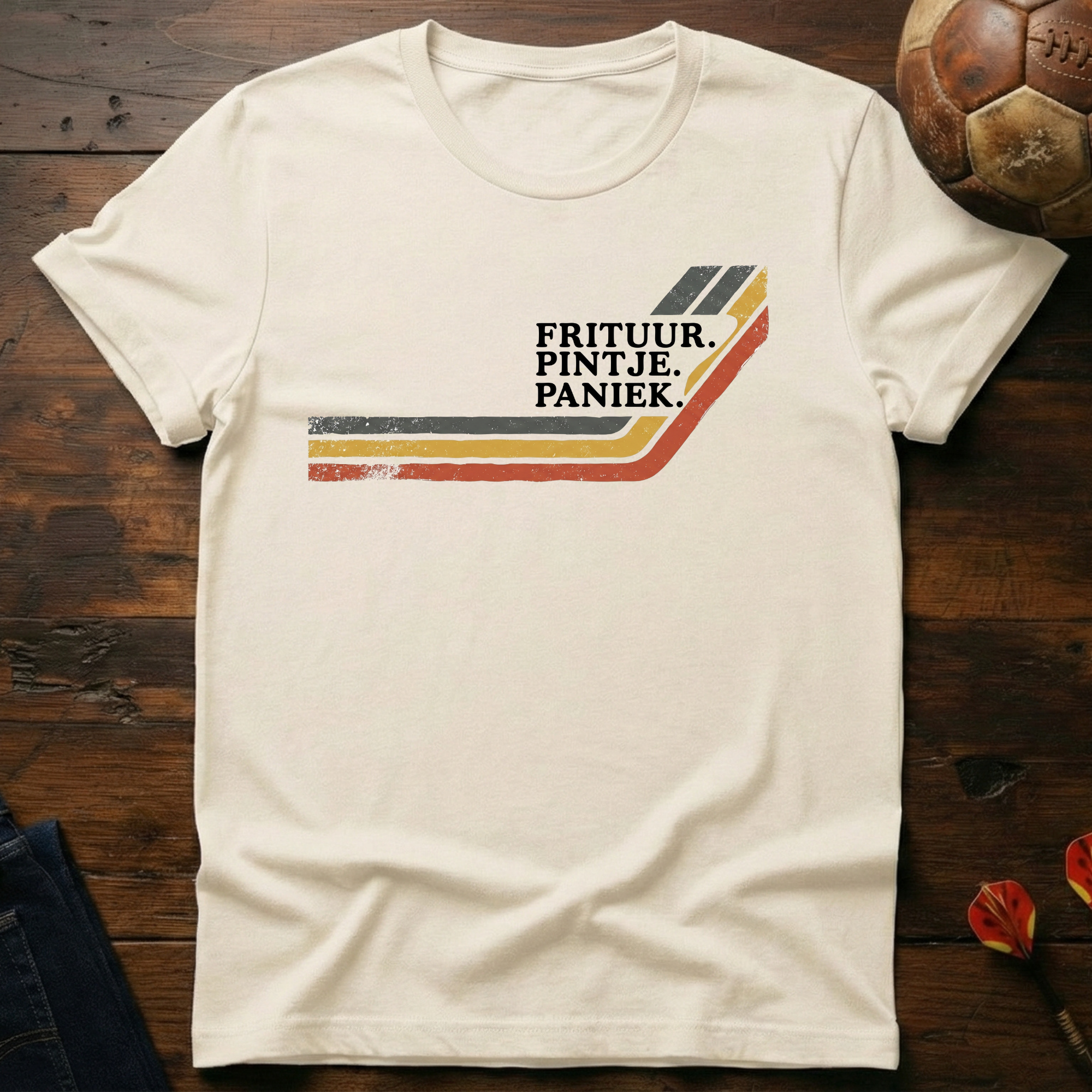 Frituur Pintje Paniek T-Shirt