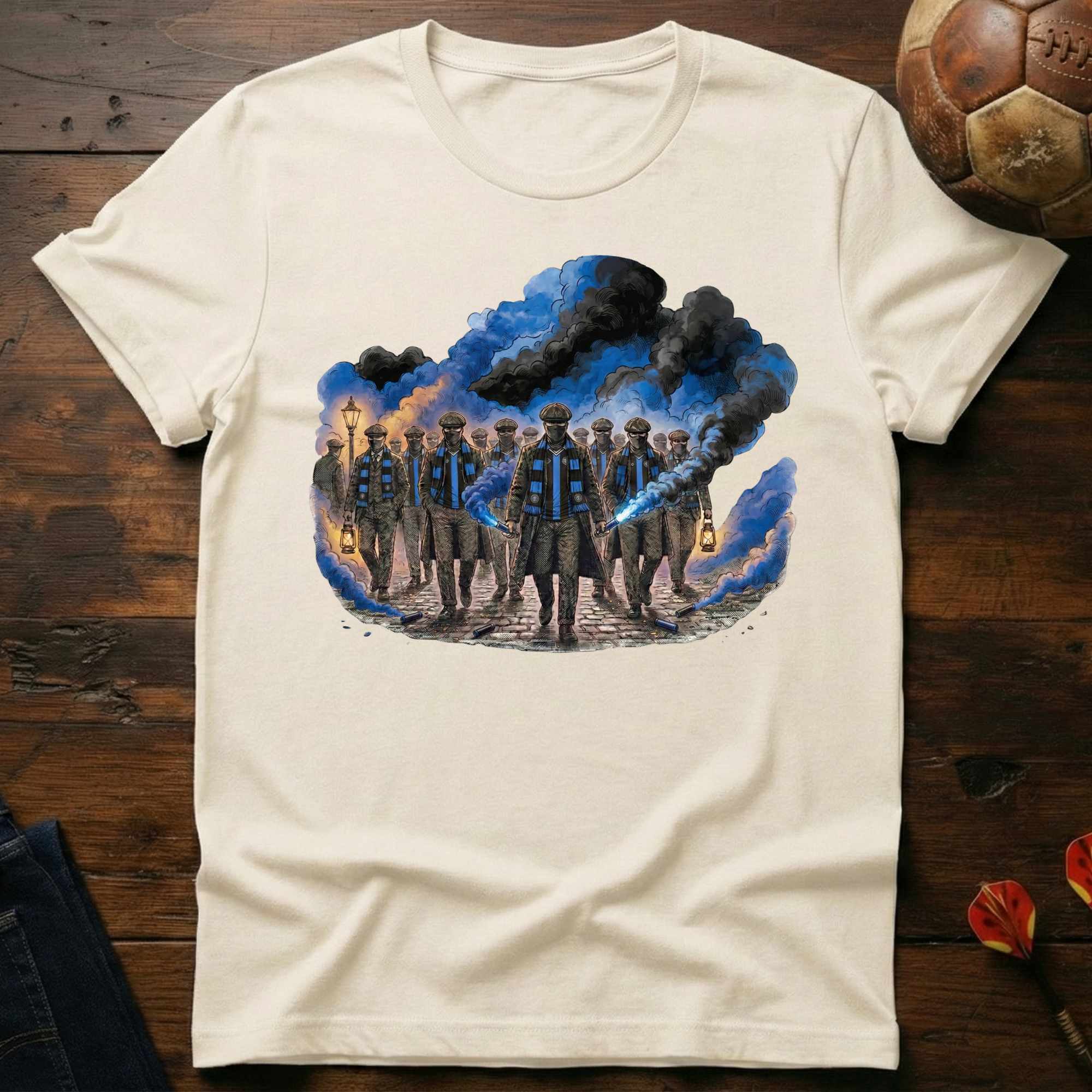 Ultras Graphic - Black/Blue T-Shirt