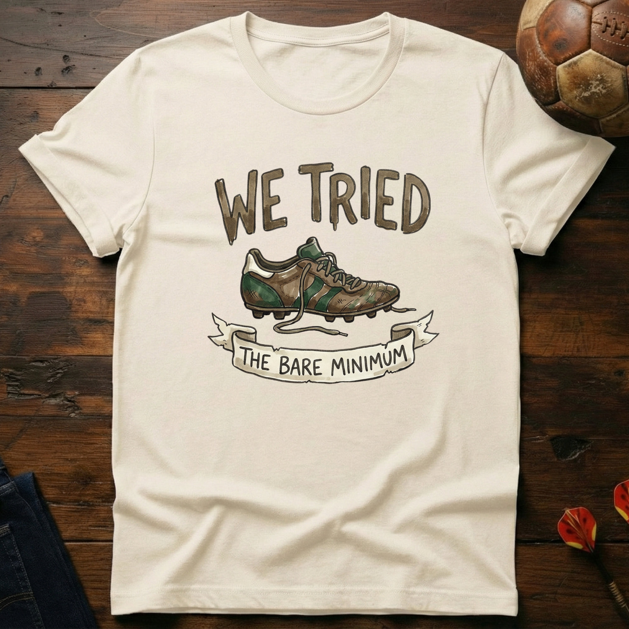 We Tried The Bare Minimum T-Shirt