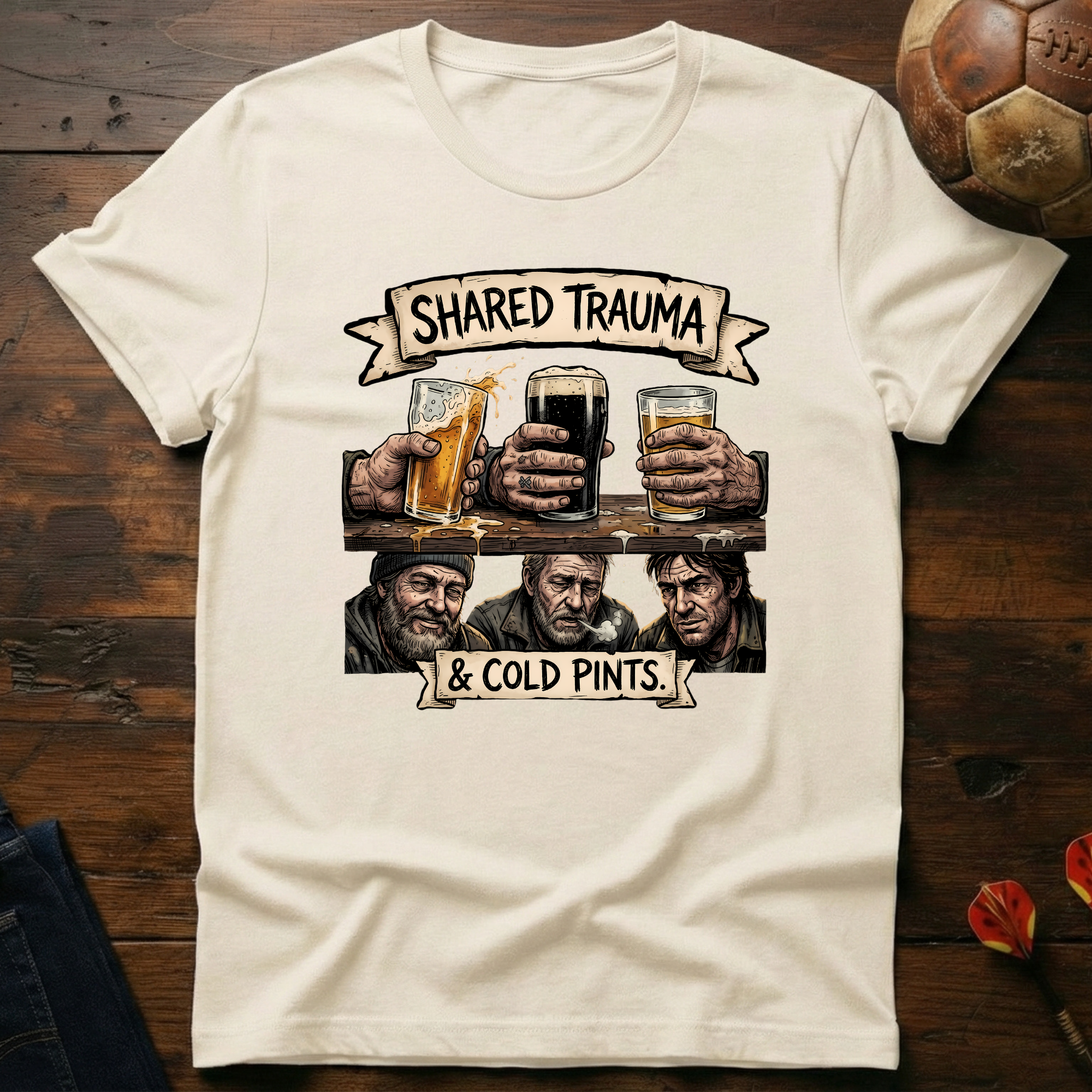Shared Trauma & Cold Pints T-Shirt