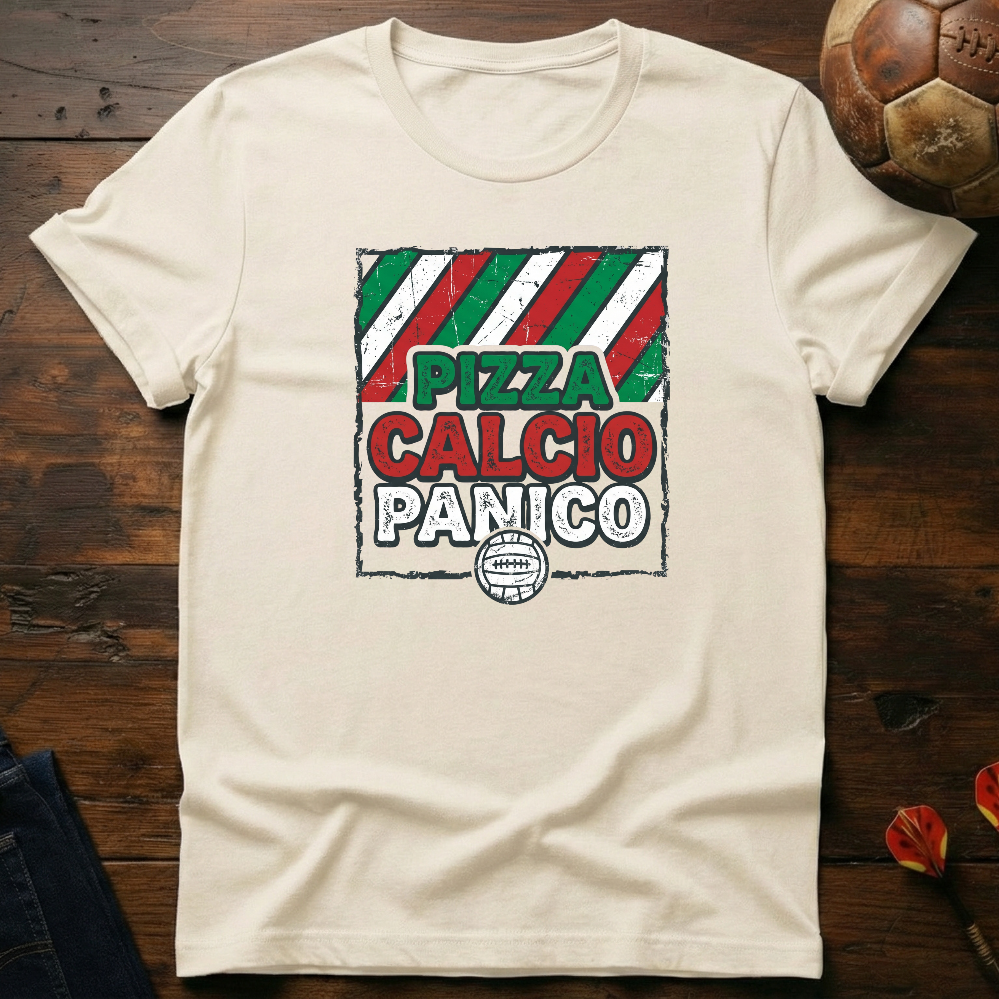 Pizza Calcio Panico T-Shirt