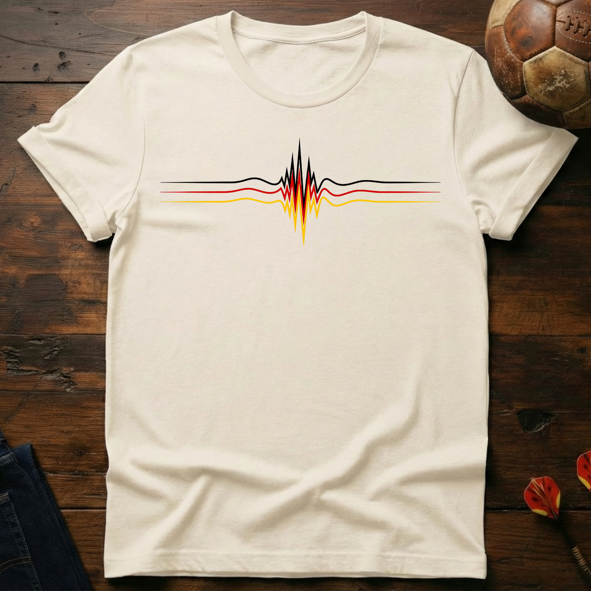 German Cup Heartbeat T-Shirt