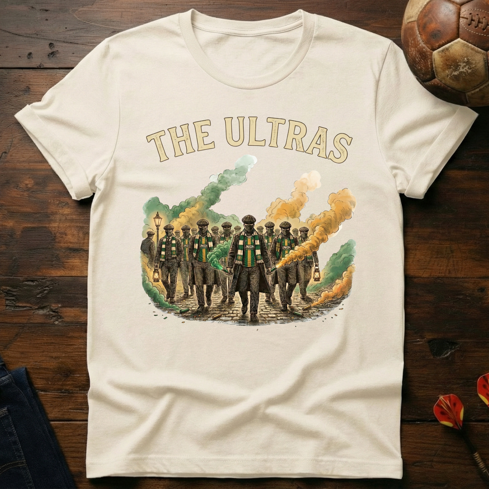 The Ultras - Yellow/Green T-Shirt