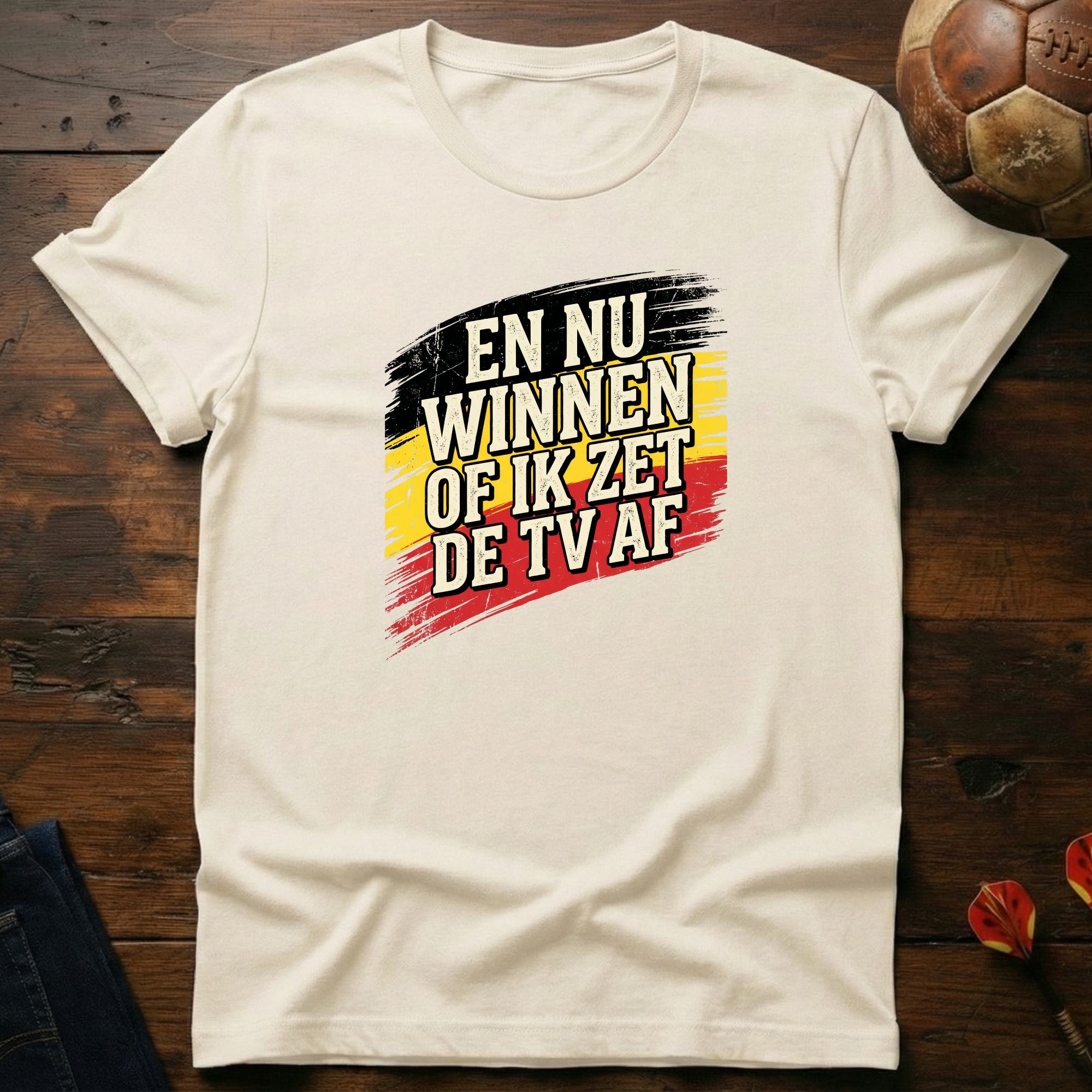 Winnen of tv af T-Shirt