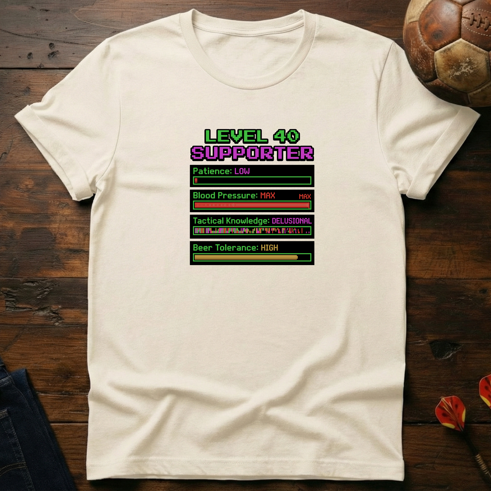 Lvl 40 Supporter T-Shirt