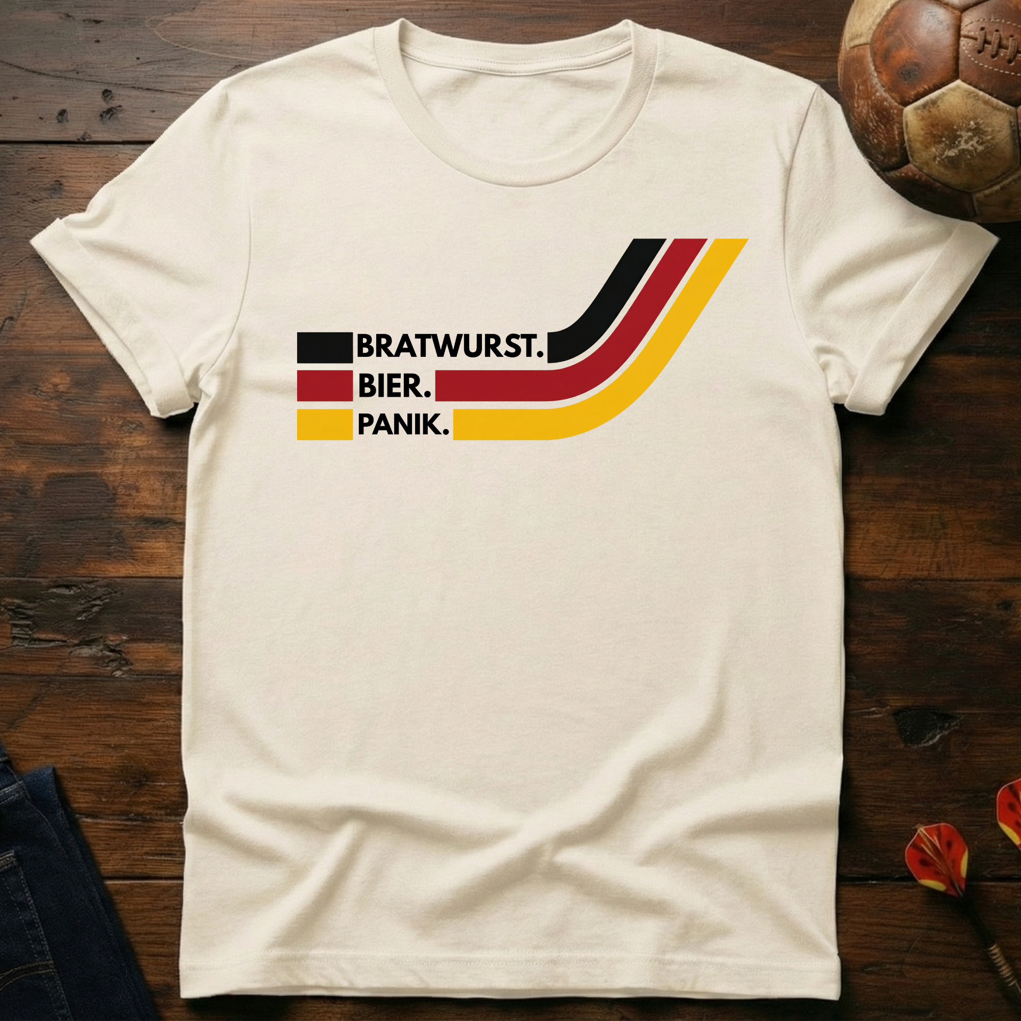 Bratwurst, Bier & Panik T-Shirt