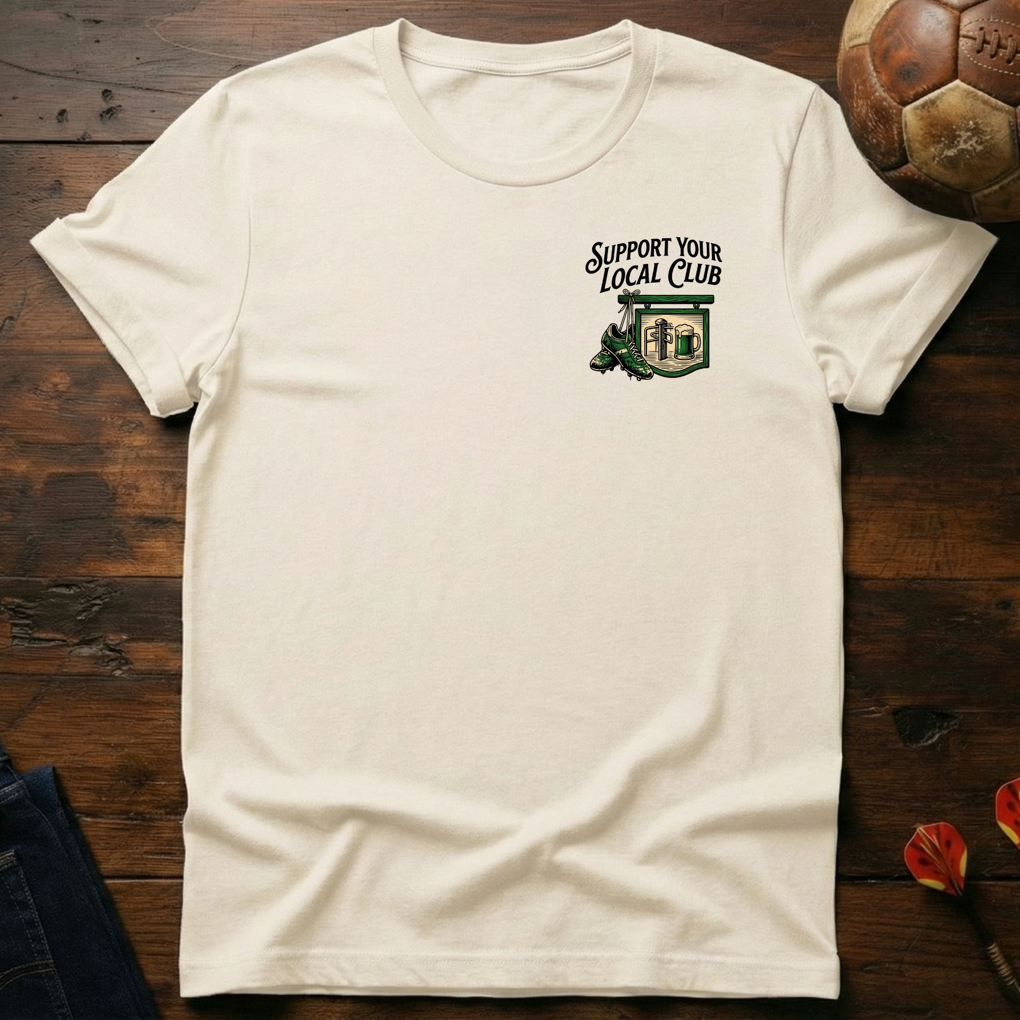 Support Your Local Badge T-Shirt