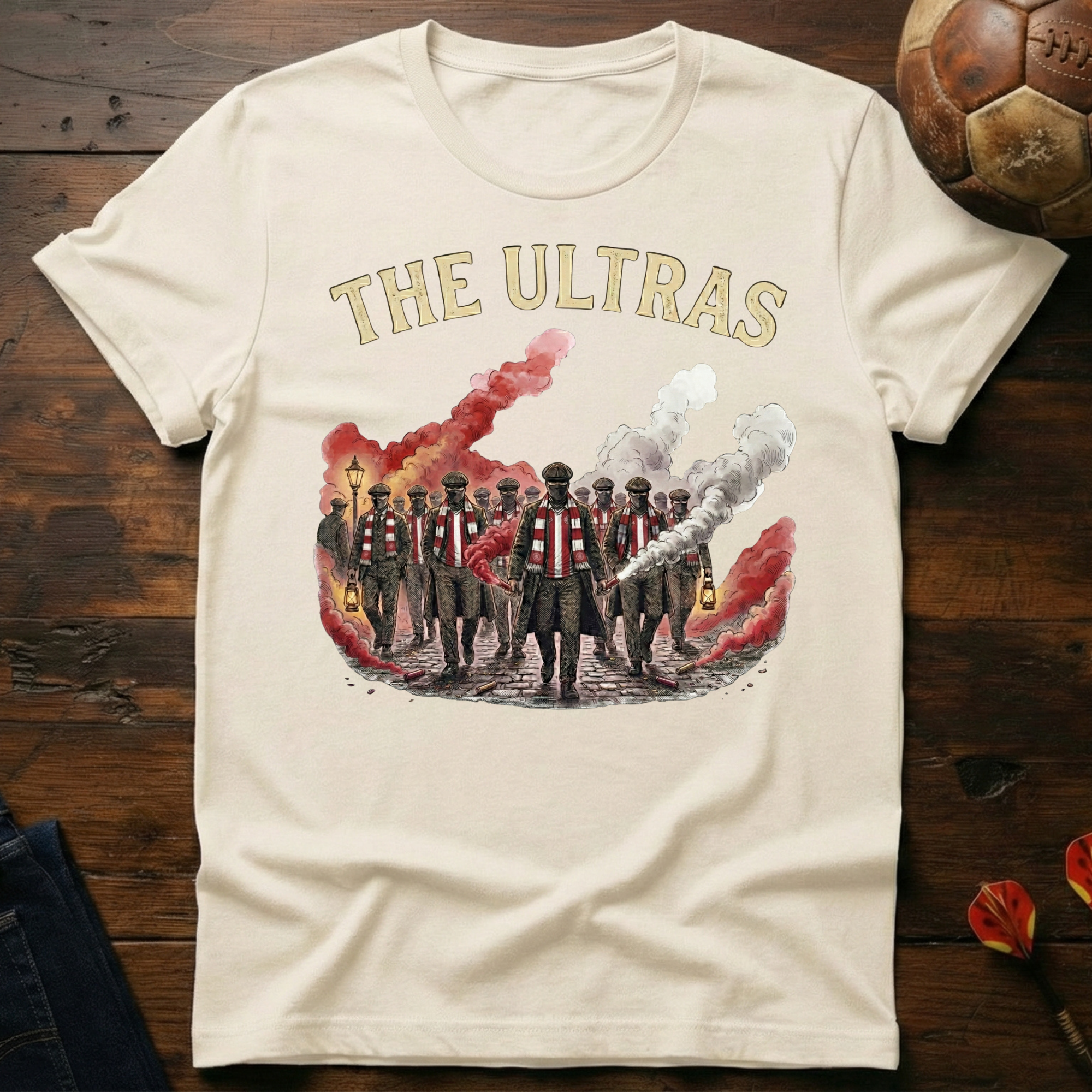 The Ultras - Red/White T-Shirt