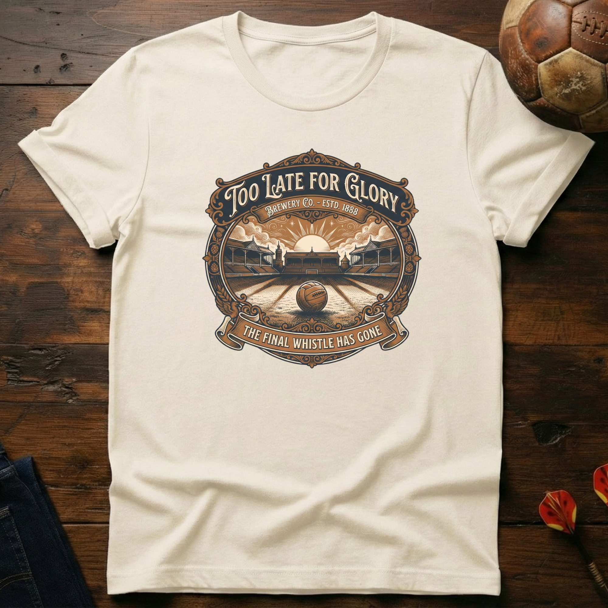 Too Late For Glory Heritage T-Shirt