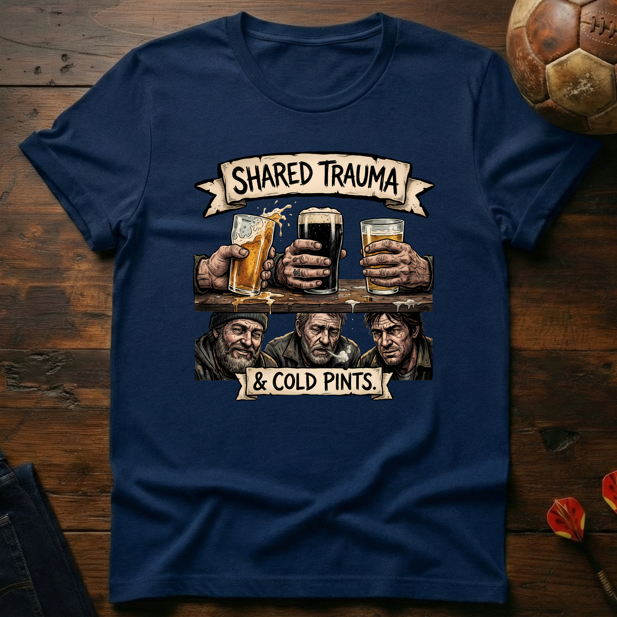 Shared Trauma & Cold Pints T-Shirt