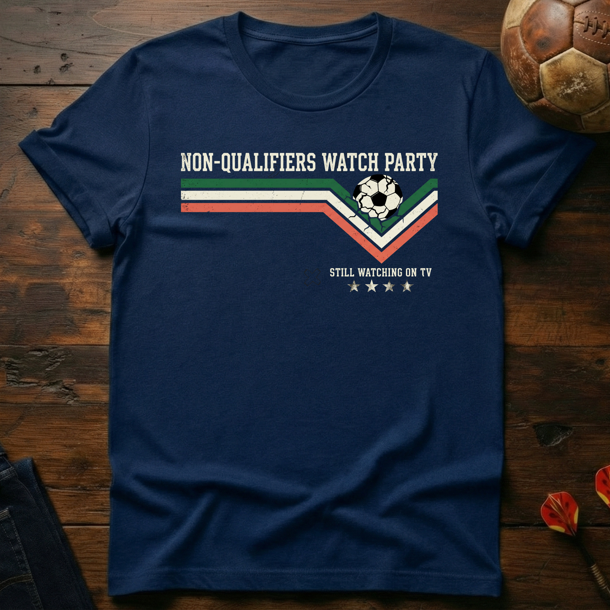 Non-Qualifiers Watch Party T-Shirt