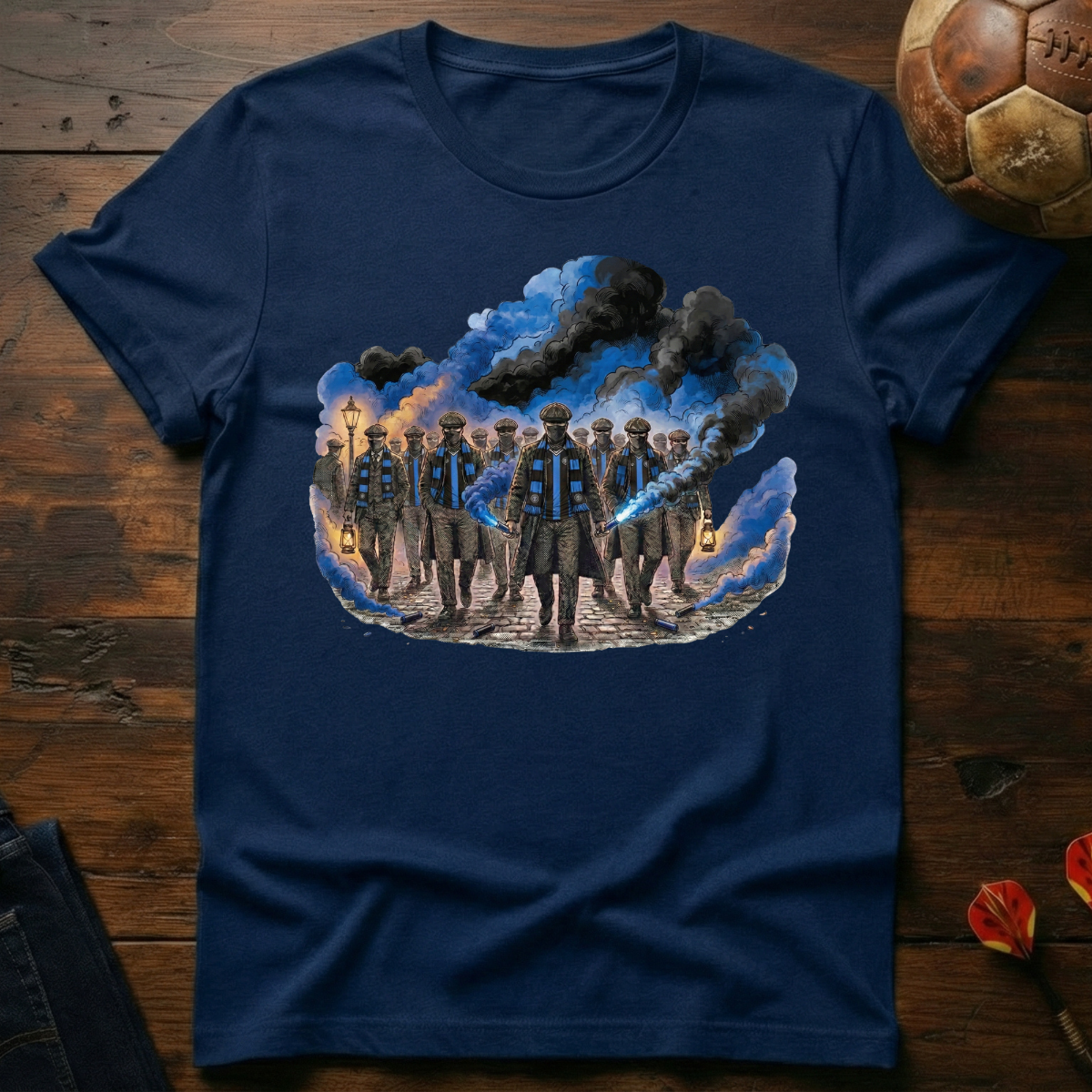 Ultras Graphic - Black/Blue T-Shirt