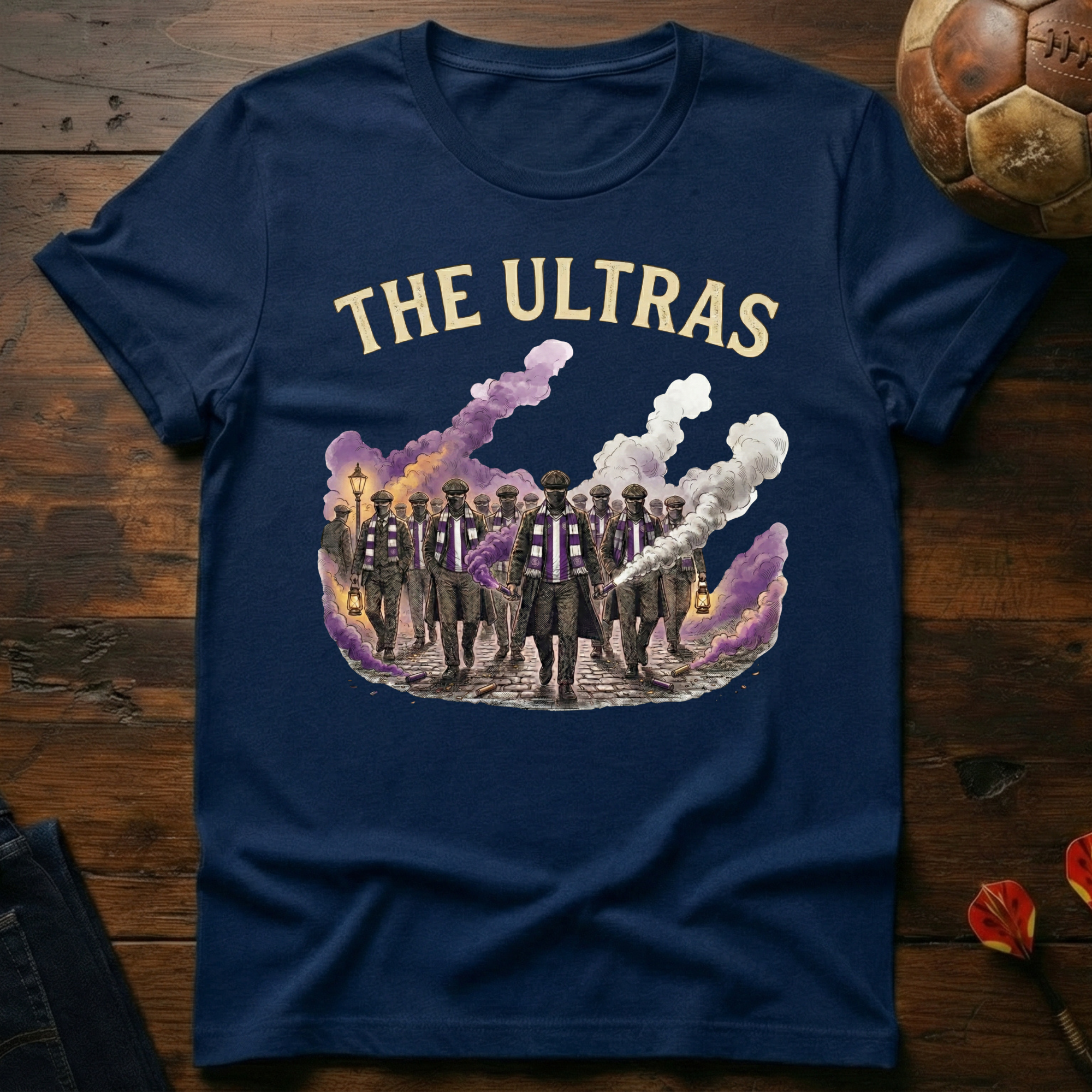 The Ultras - Purple/White T-Shirt