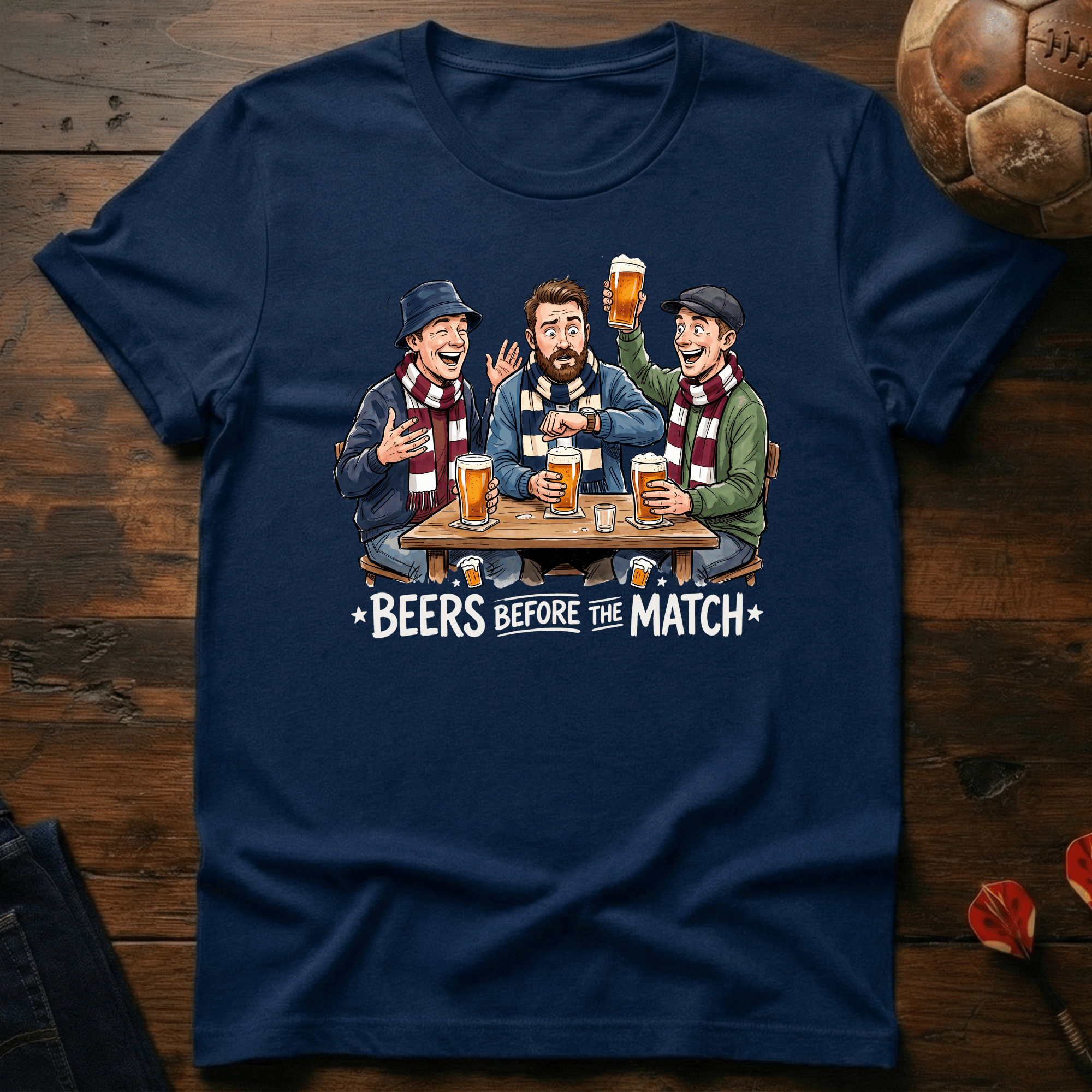 Beers Before The Match T-Shirt