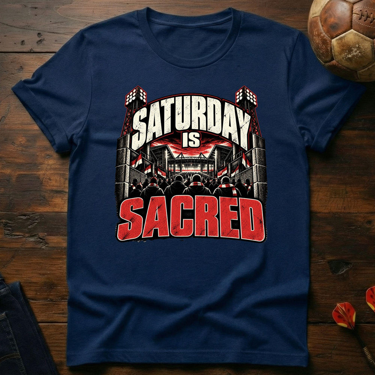 Sacred Saturday Red T-Shirt