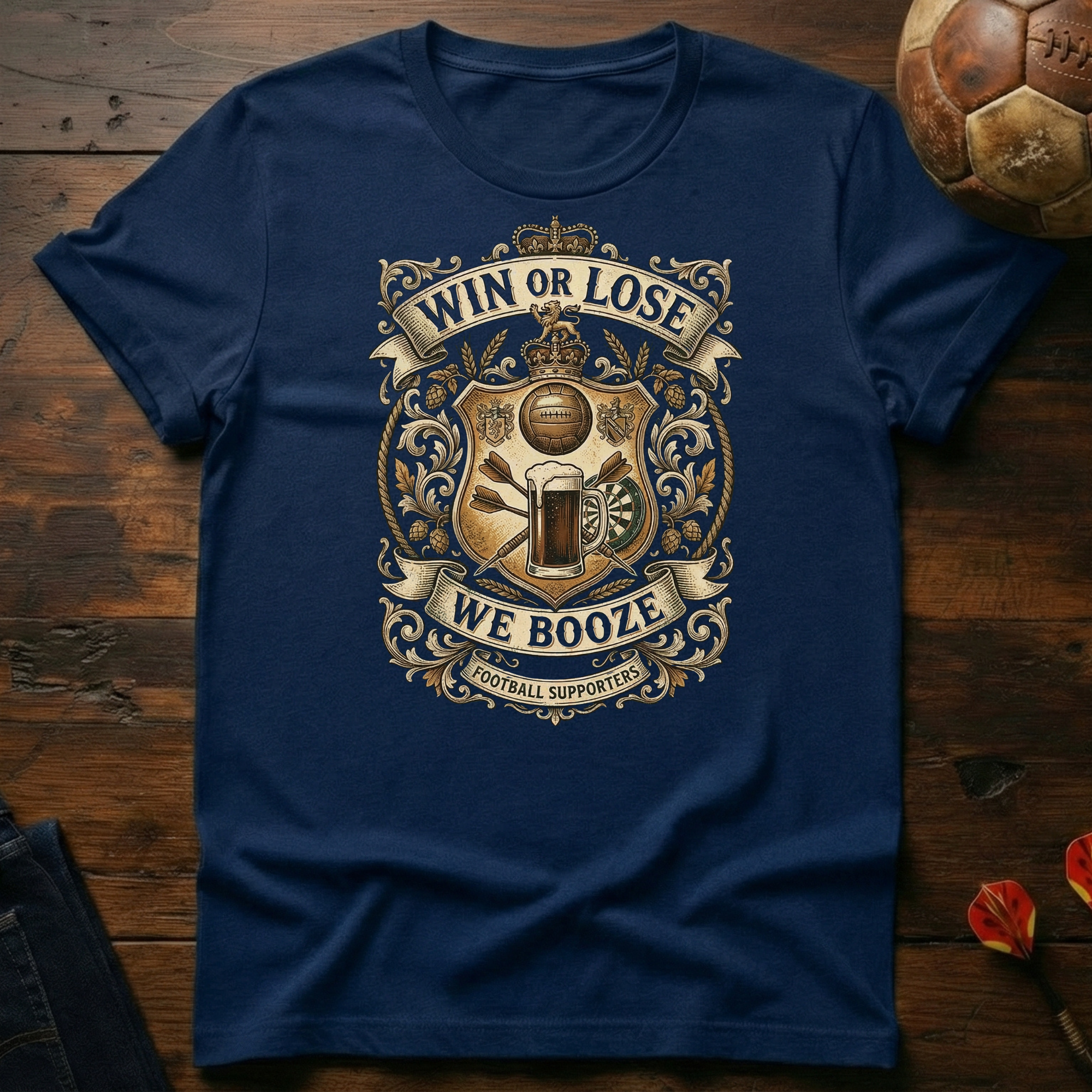 Win Or Lose We Booze T-Shirt
