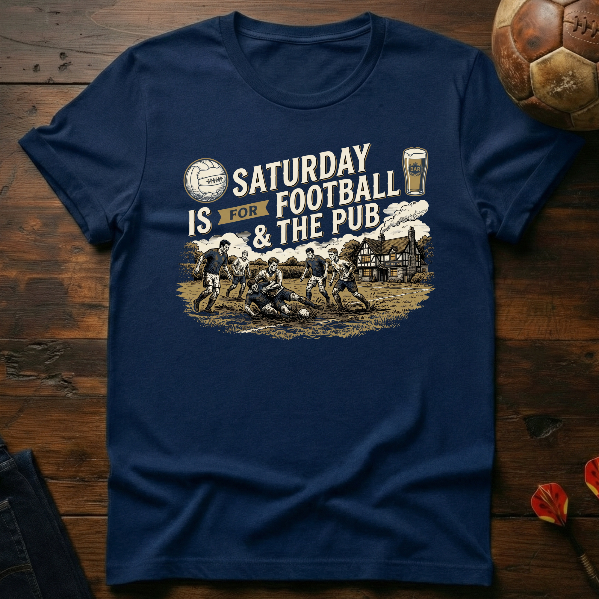 Saturday Football & Pub T-Shirt