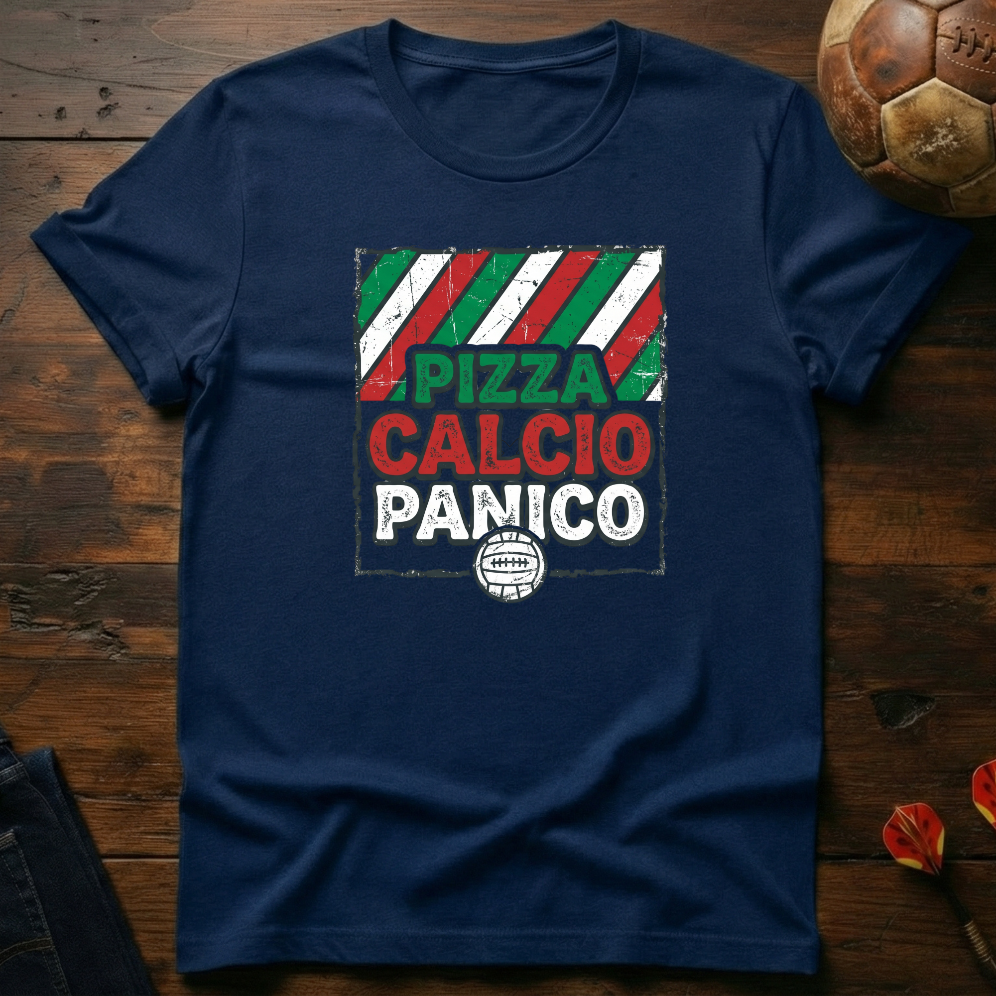 Pizza Calcio Panico T-Shirt