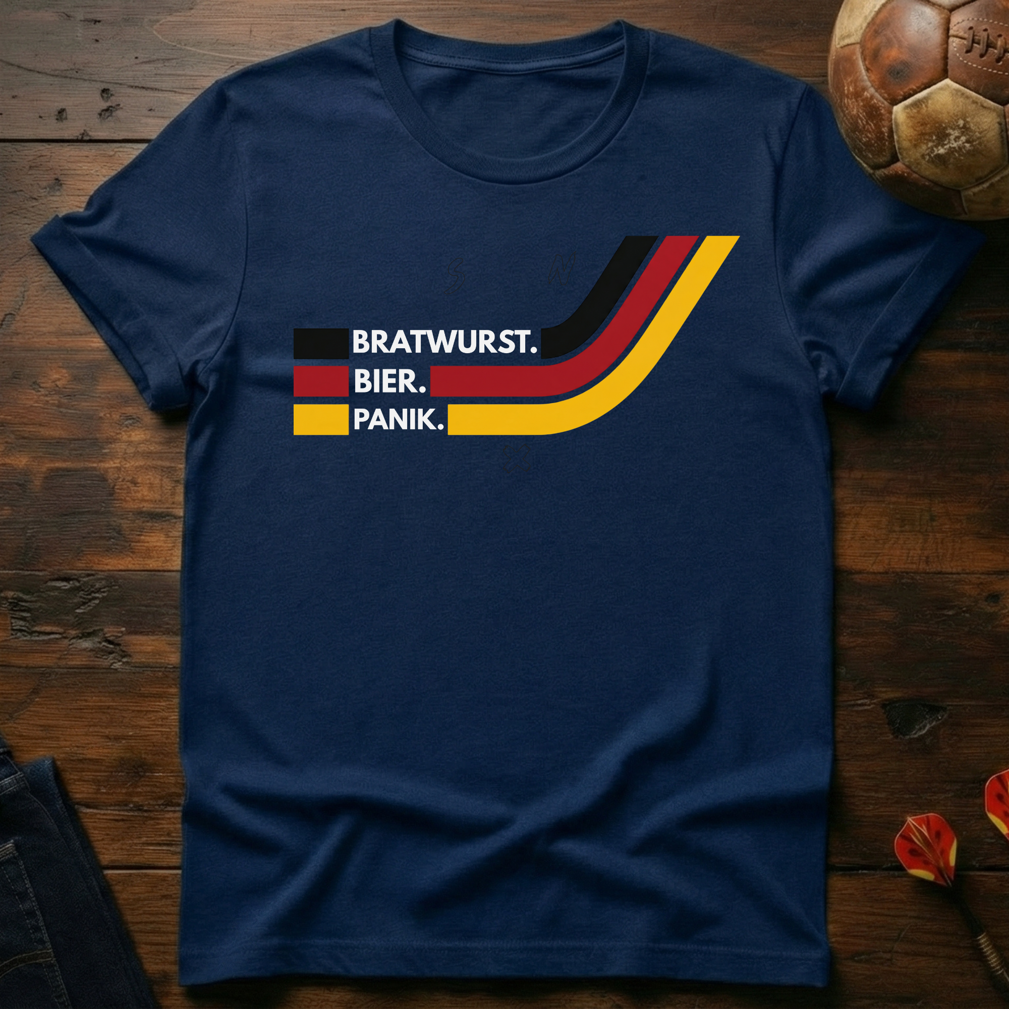 Bratwurst, Bier & Panik T-Shirt