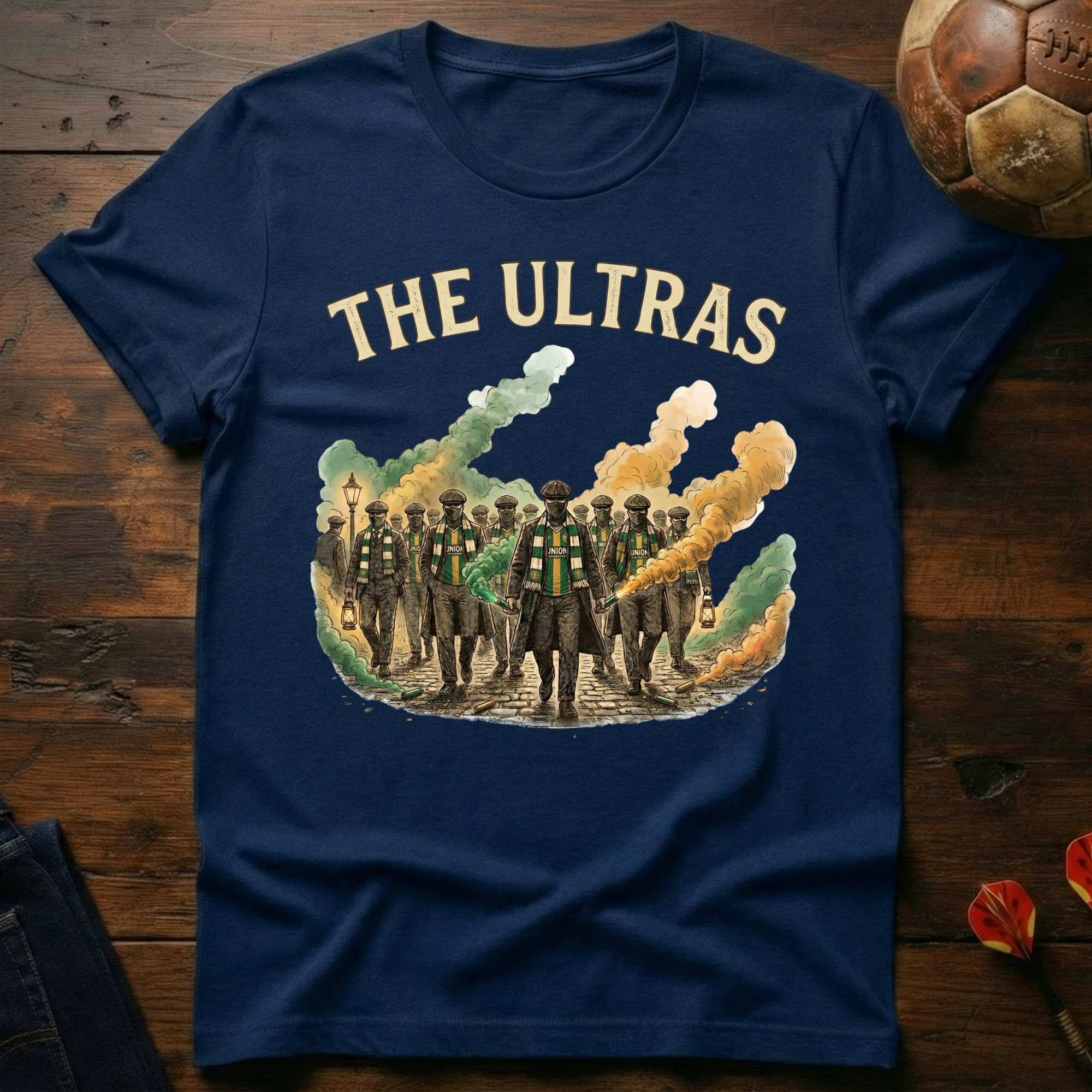 The Ultras - Yellow/Green T-Shirt