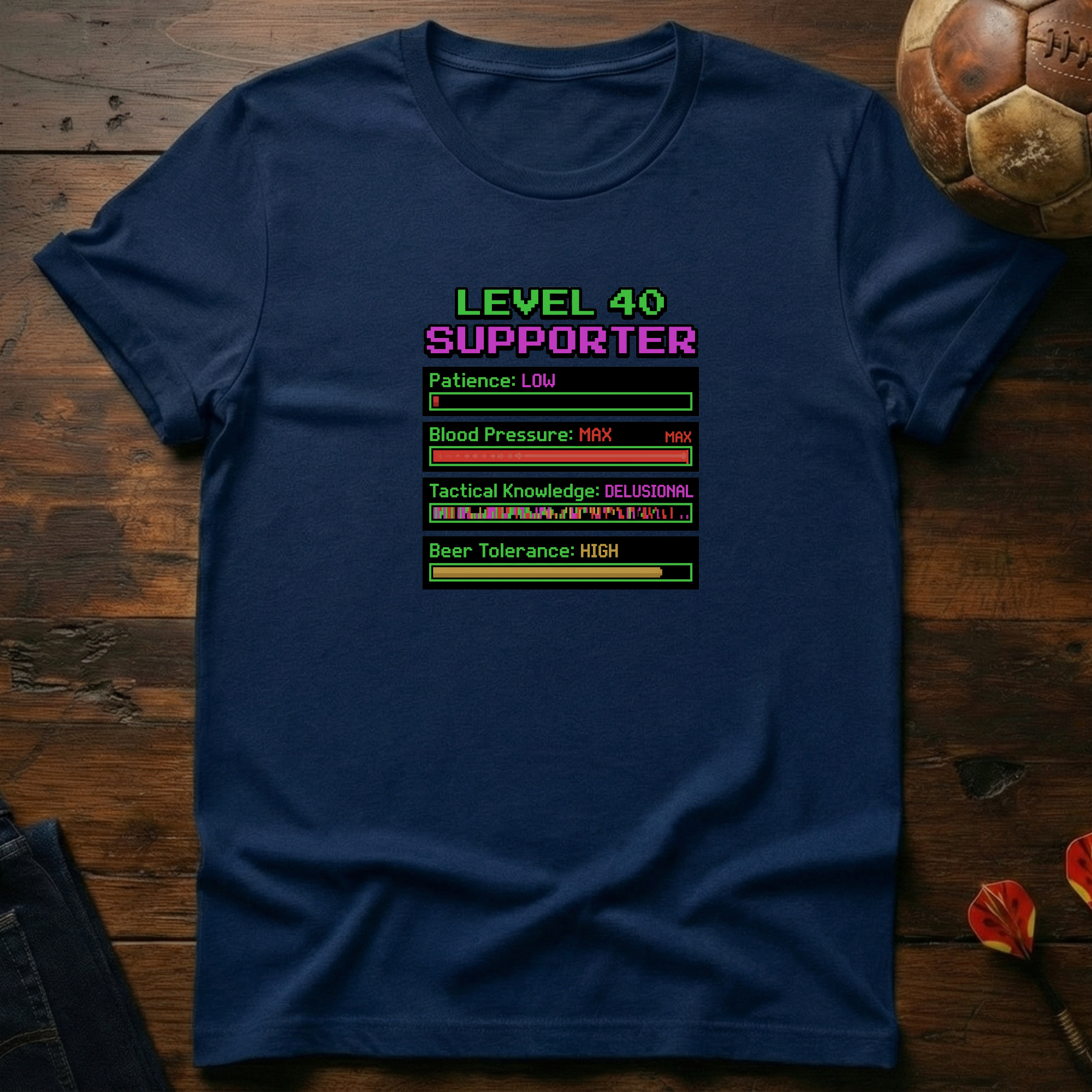 Lvl 40 Supporter T-Shirt