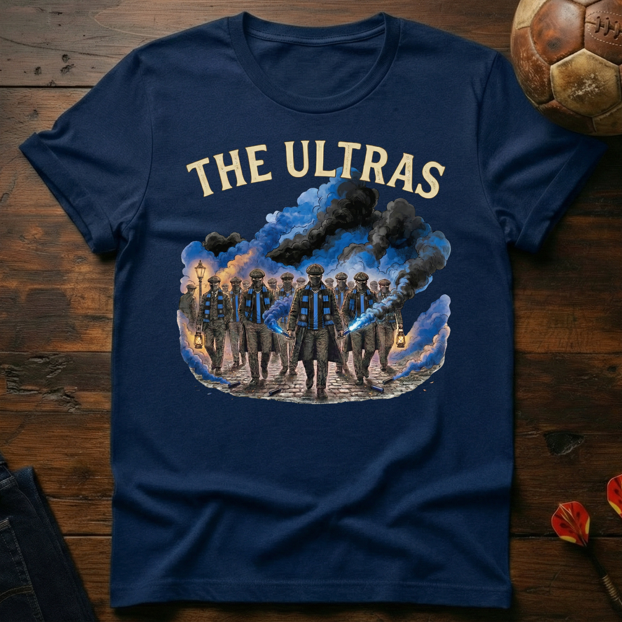 The Ultras Blue/Black T-Shirt