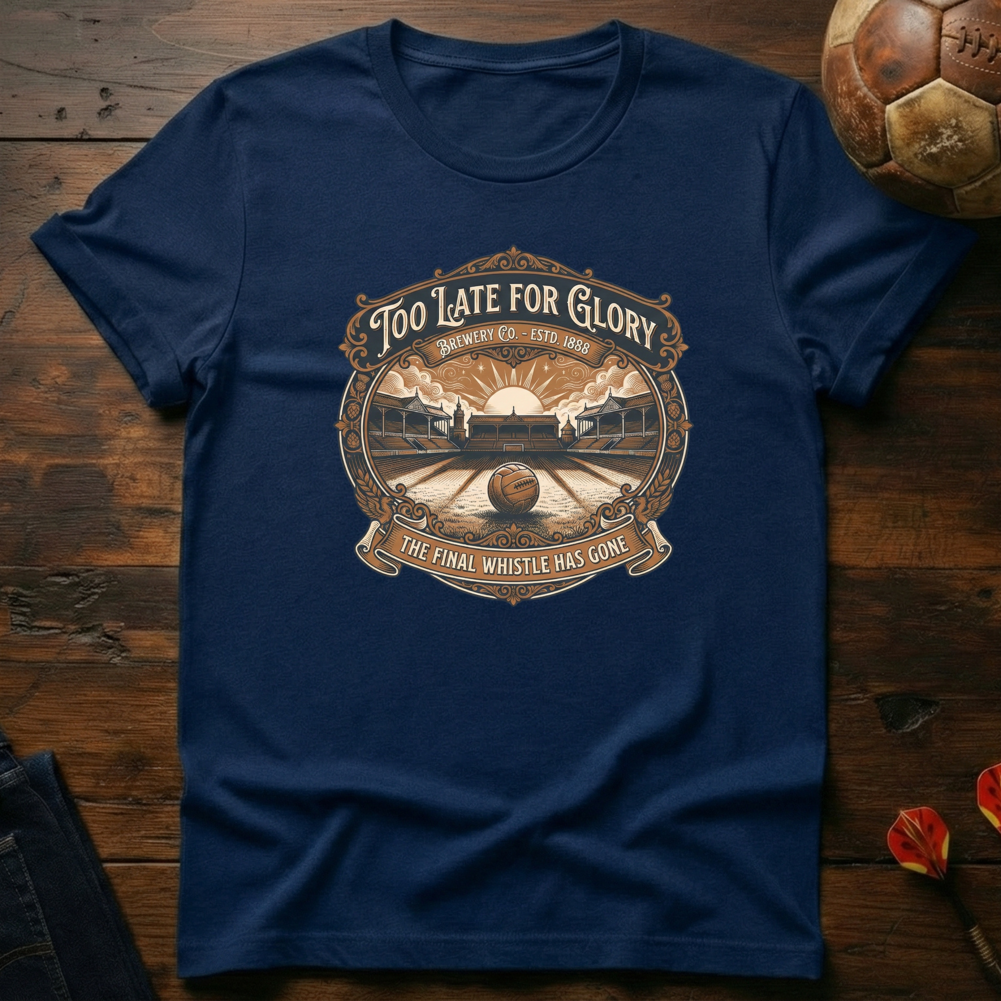 Too Late For Glory Heritage T-Shirt