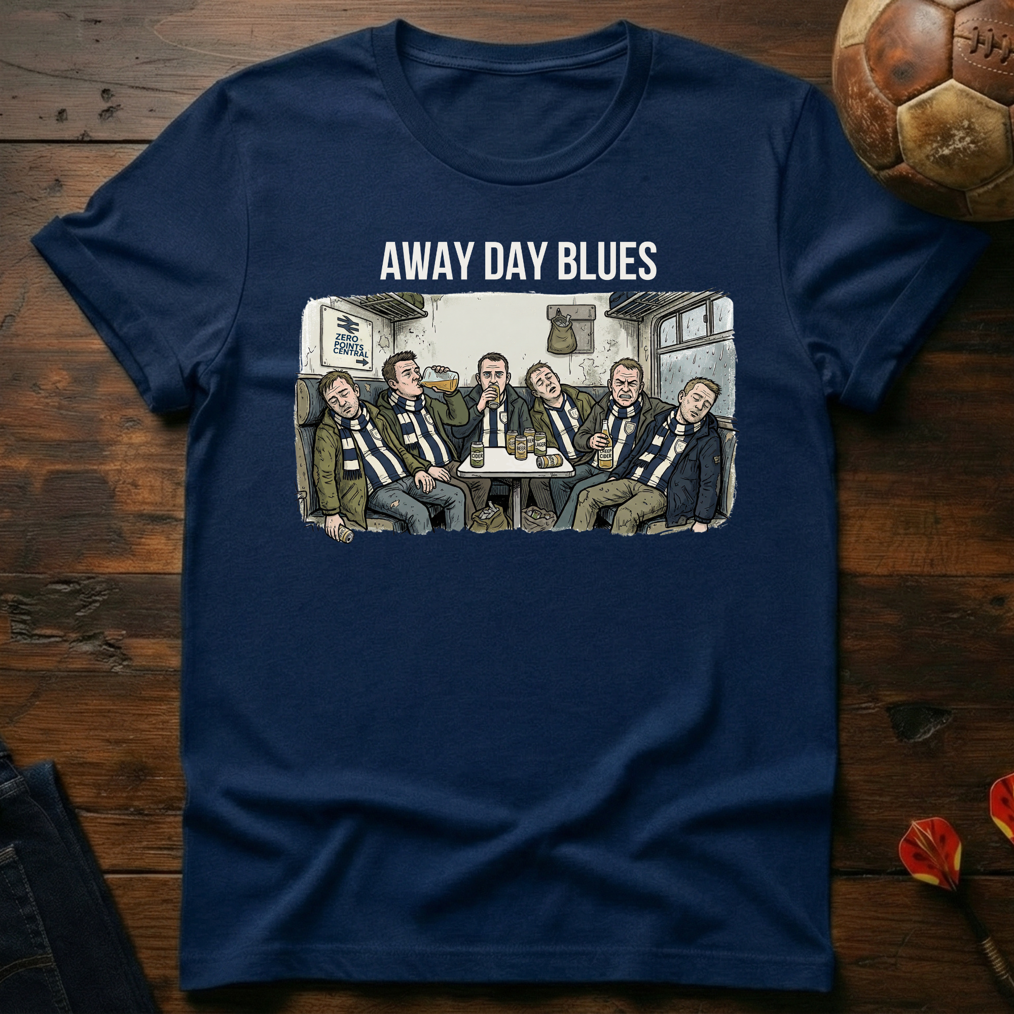 Away Day Blues T-Shirt