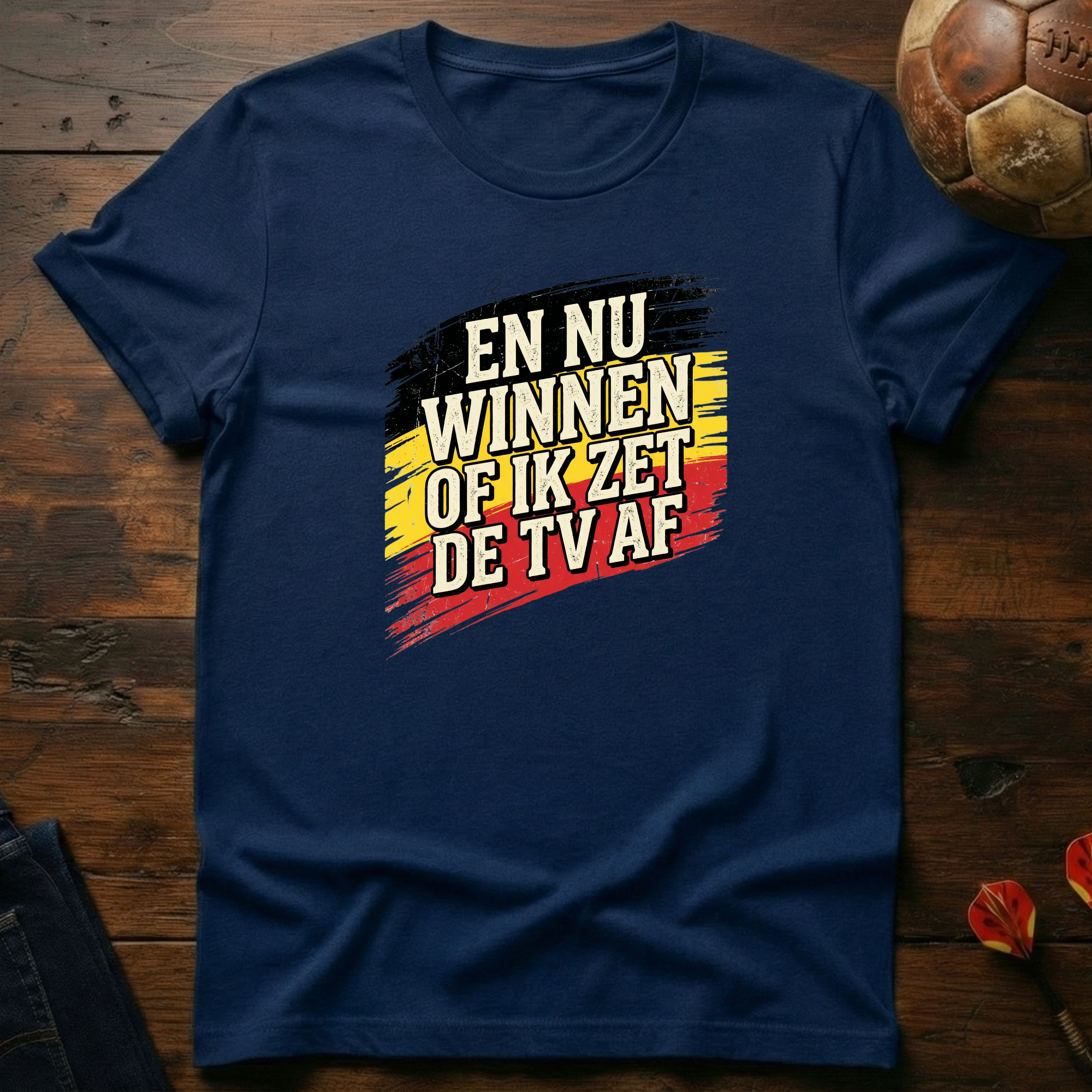 Winnen of tv af T-Shirt