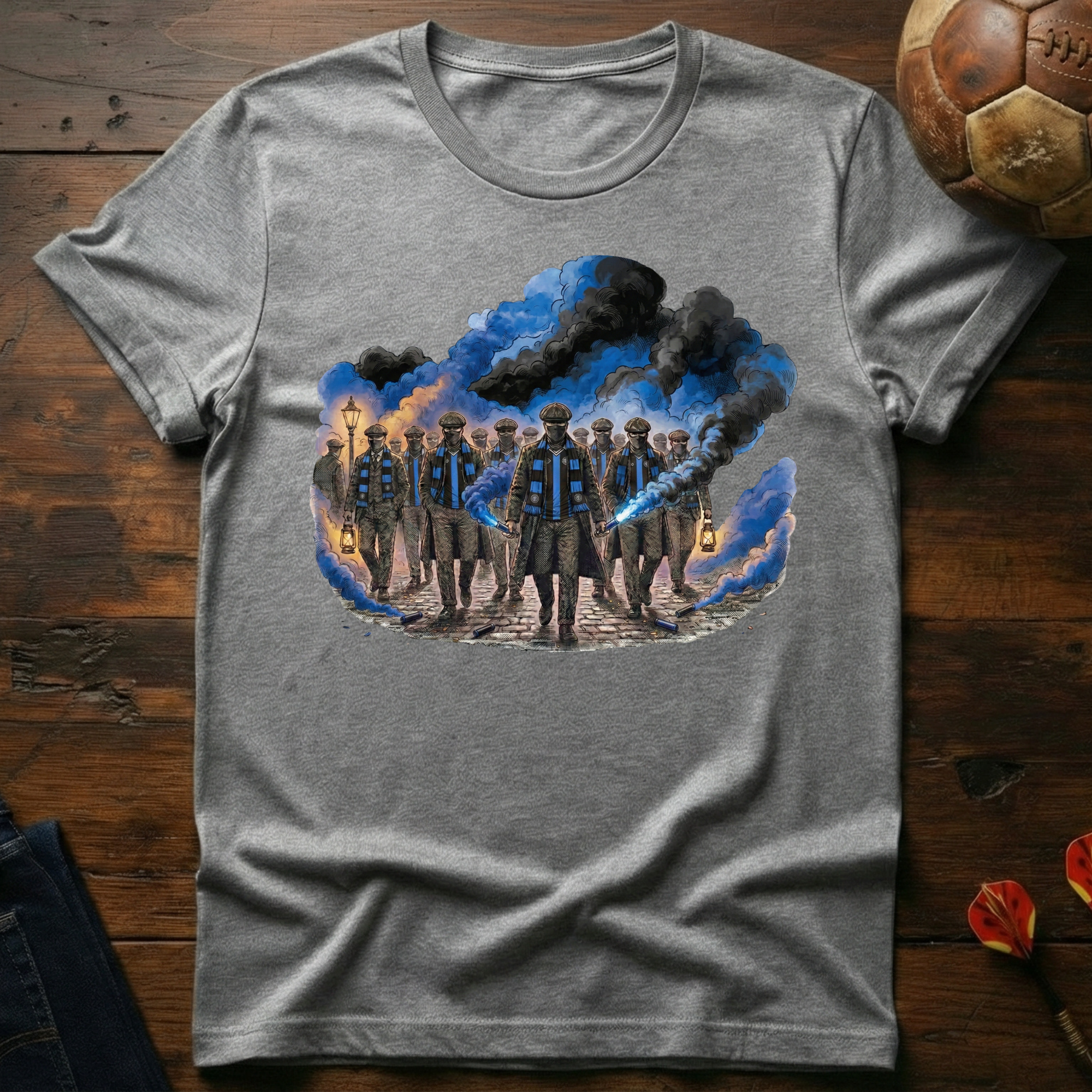 Ultras Graphic - Black/Blue T-Shirt