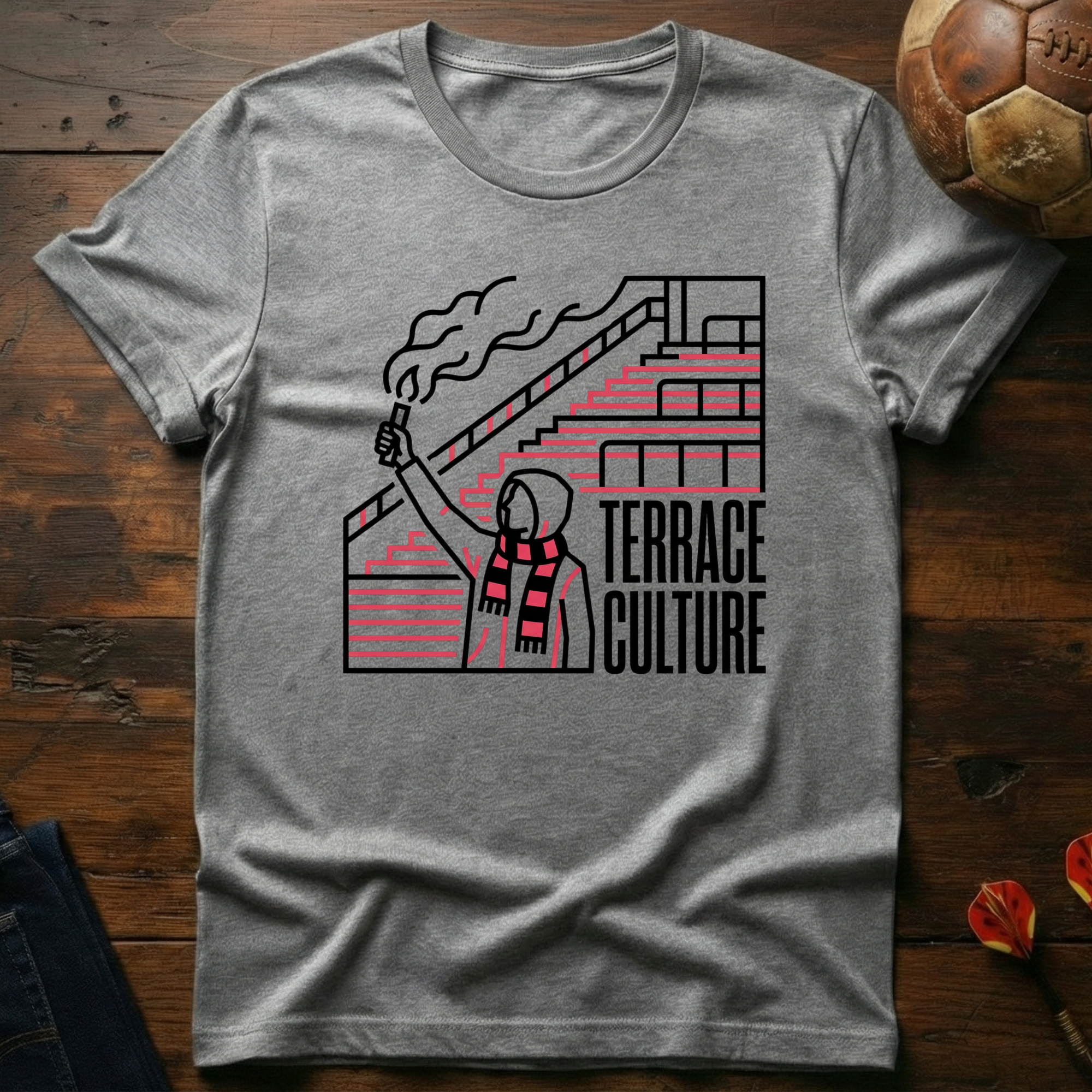 Terrace Culture - Red T-Shirt