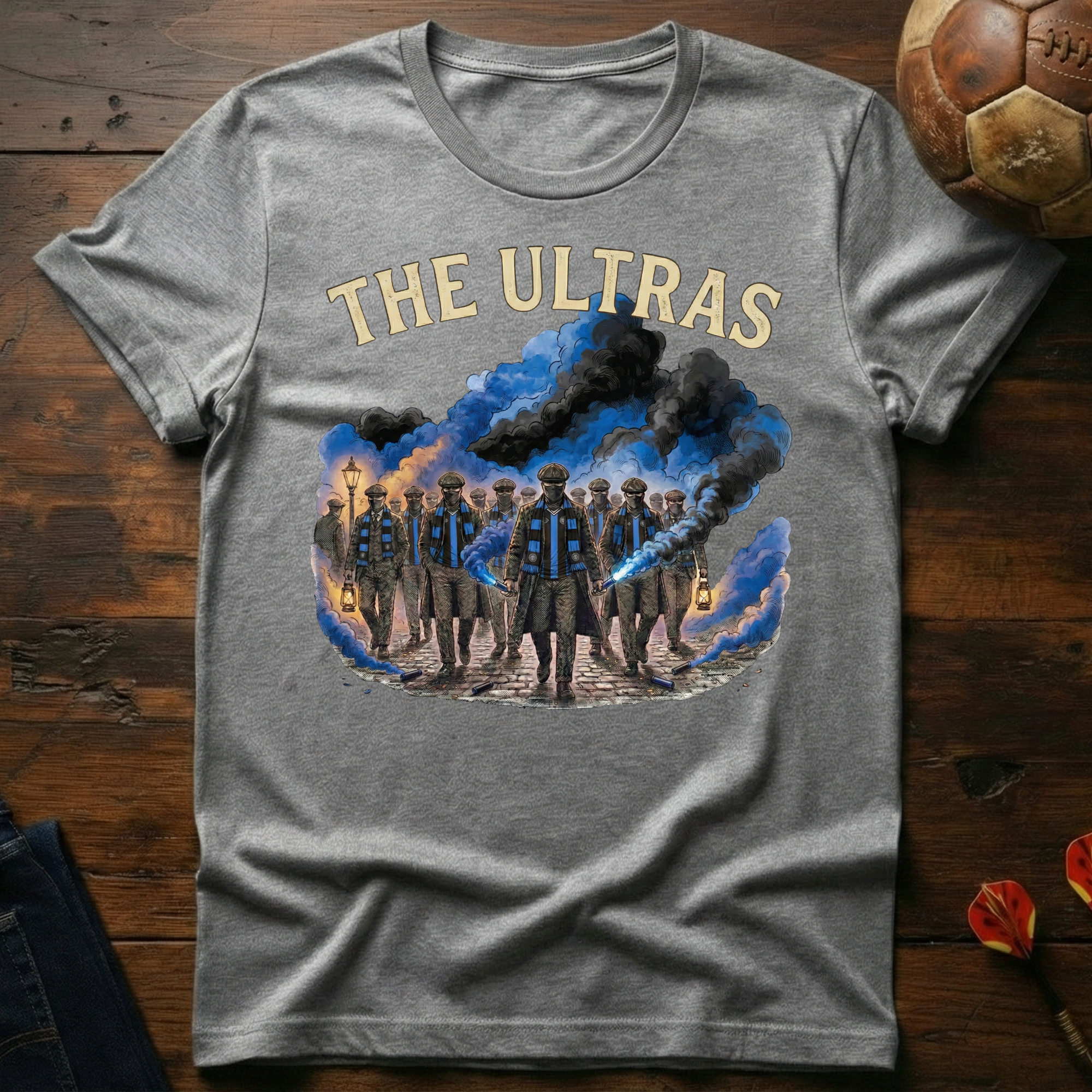 The Ultras Blue/Black T-Shirt