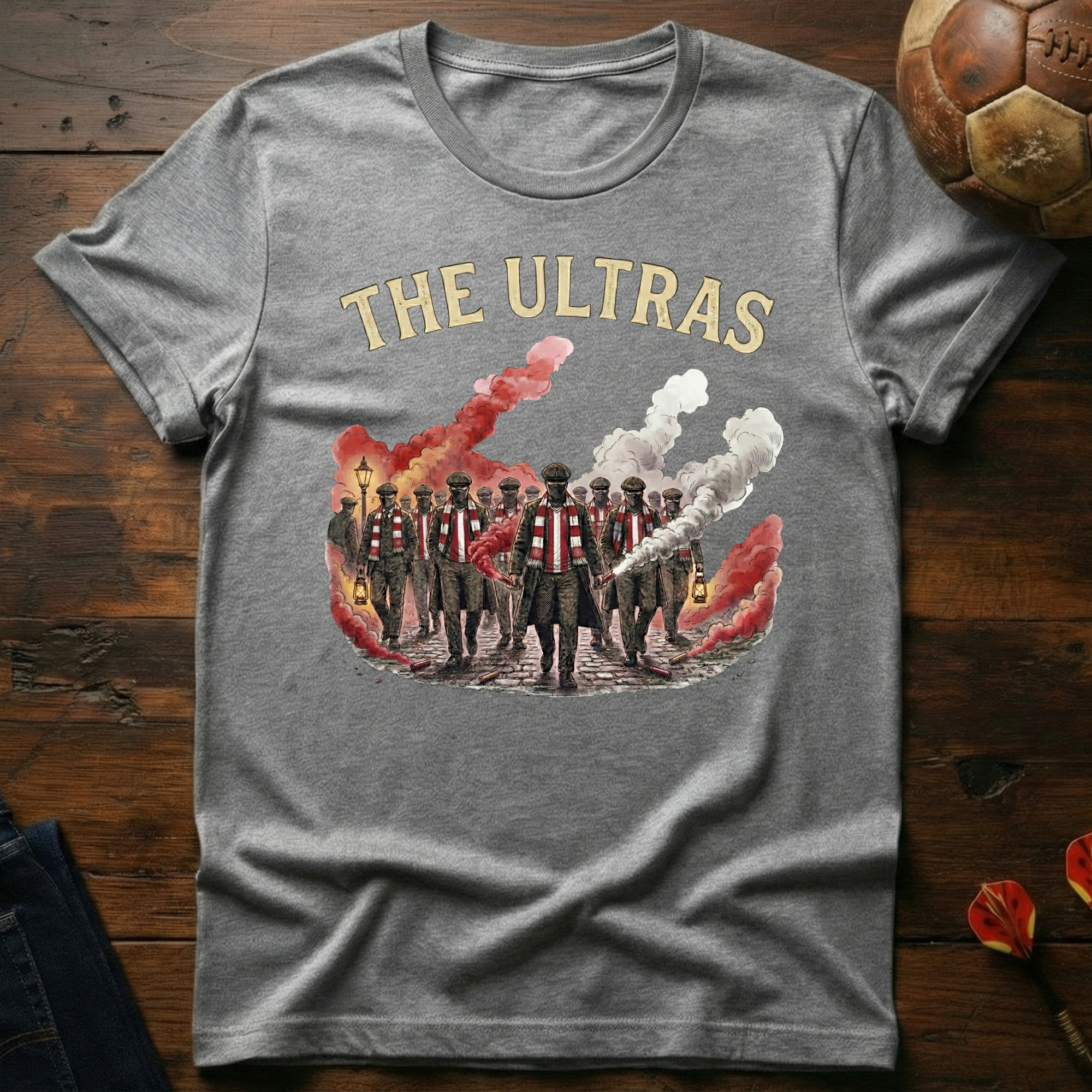 The Ultras - Red/White T-Shirt