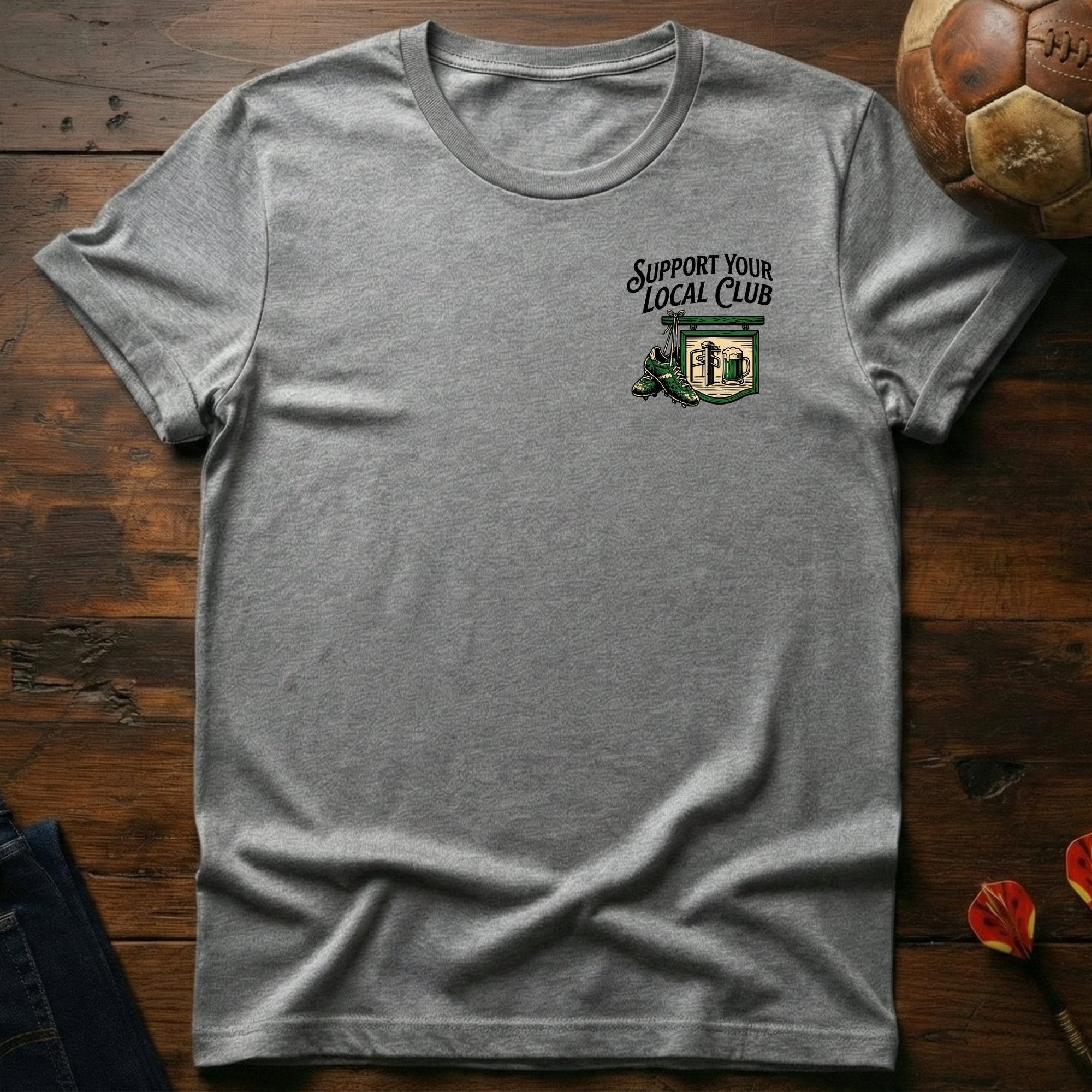 Support Your Local Badge T-Shirt