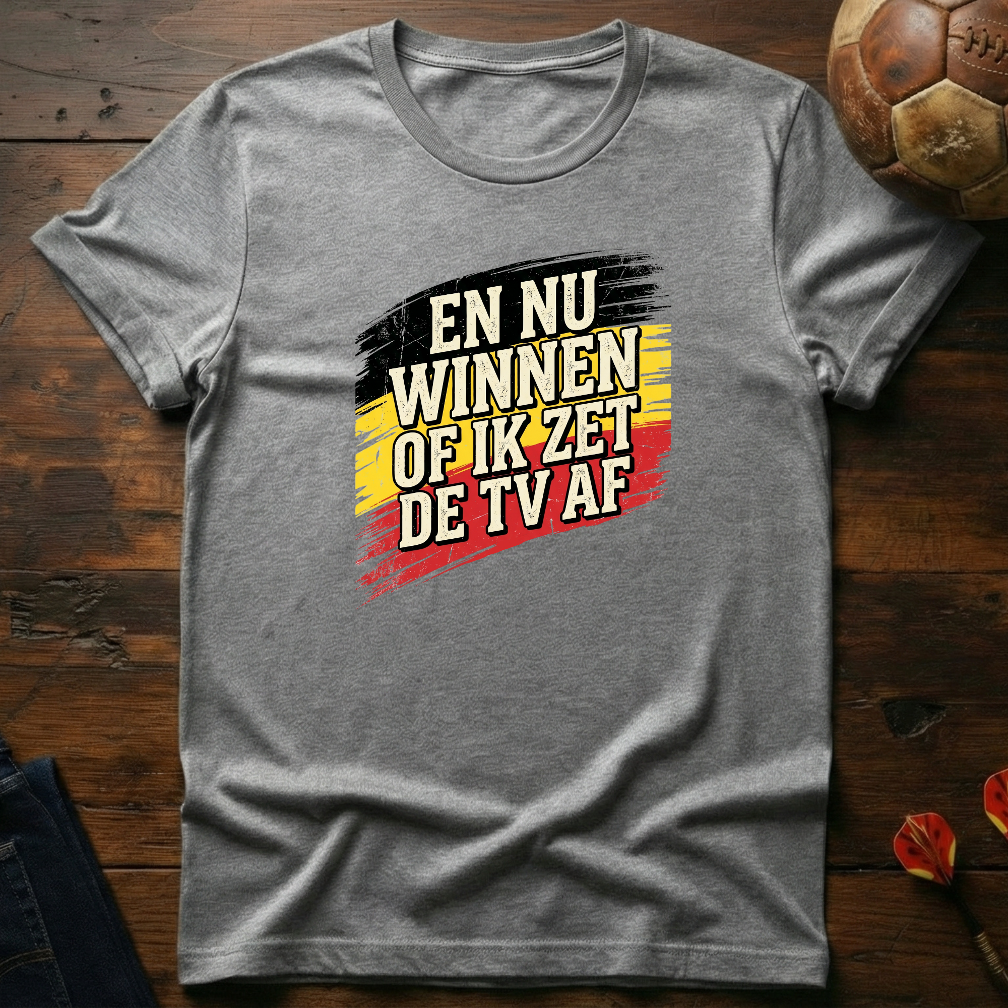 Winnen of tv af T-Shirt