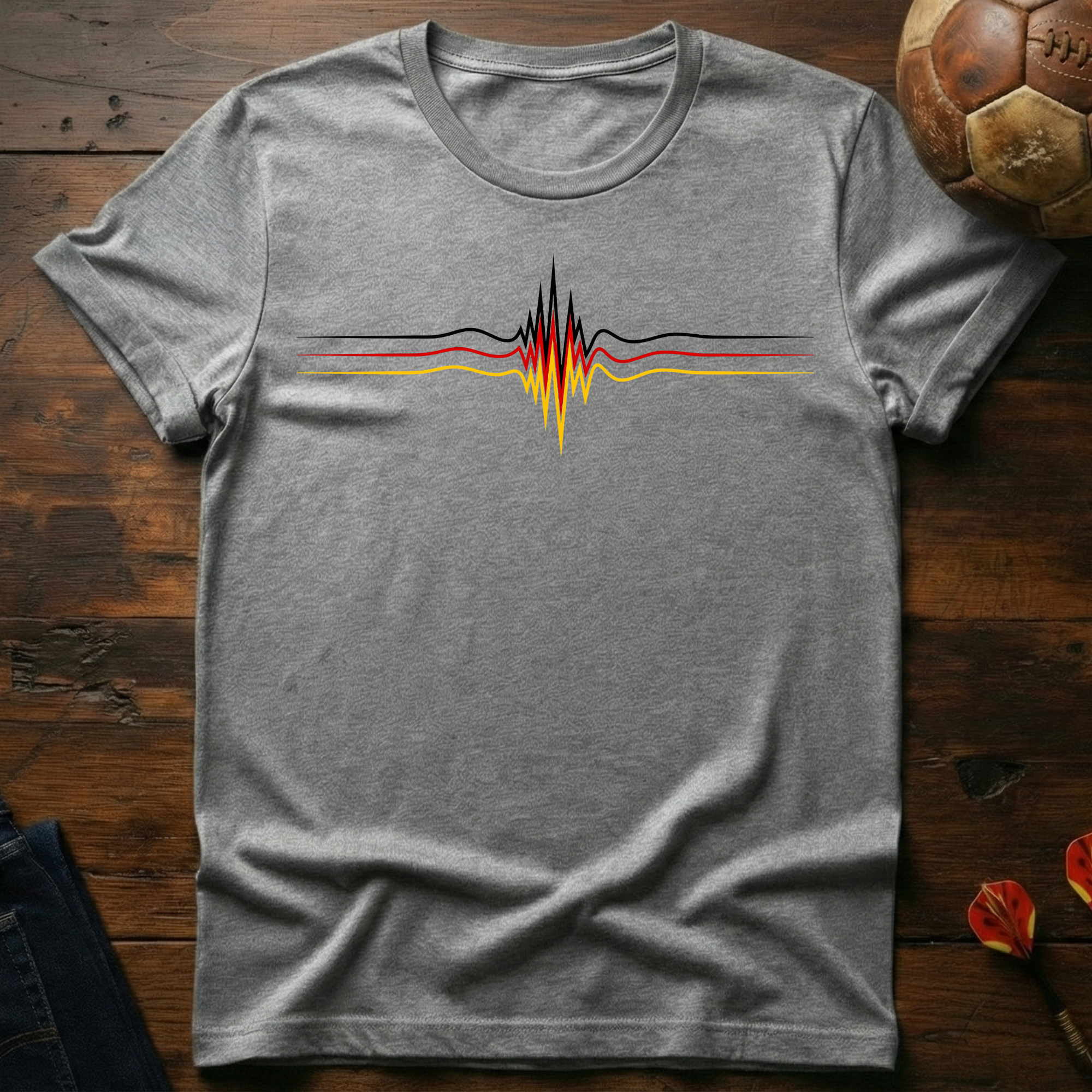 German Cup Heartbeat T-Shirt