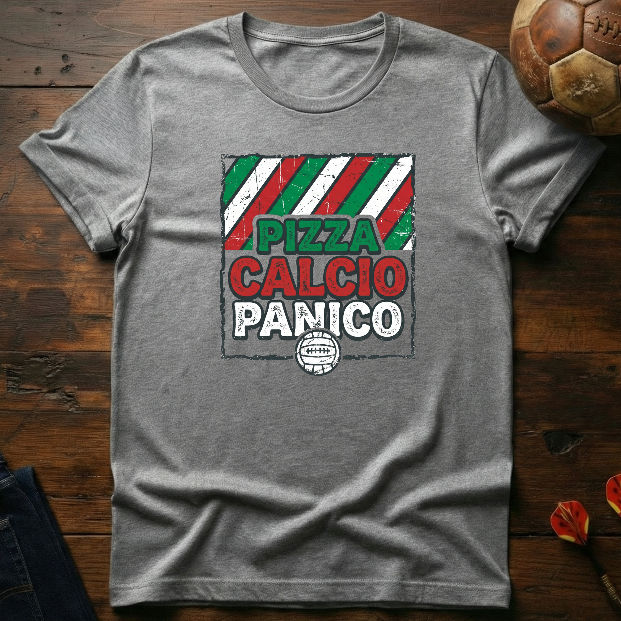 Pizza Calcio Panico T-Shirt
