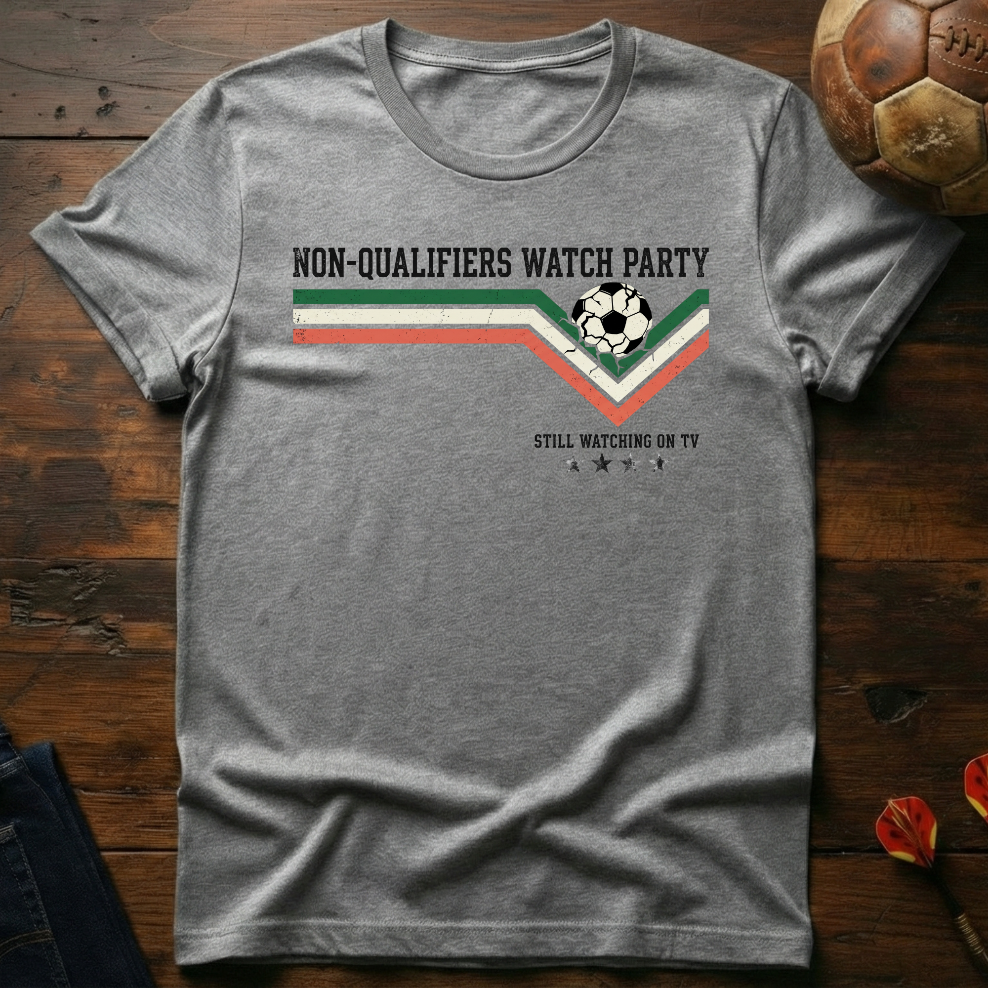 Non-Qualifiers Watch Party T-Shirt